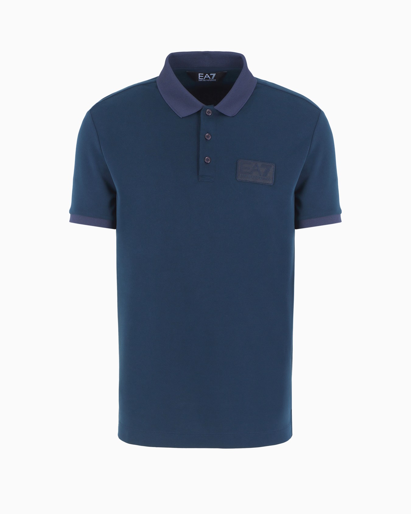 Lux Identity modal-blend polo shirt Slide 0