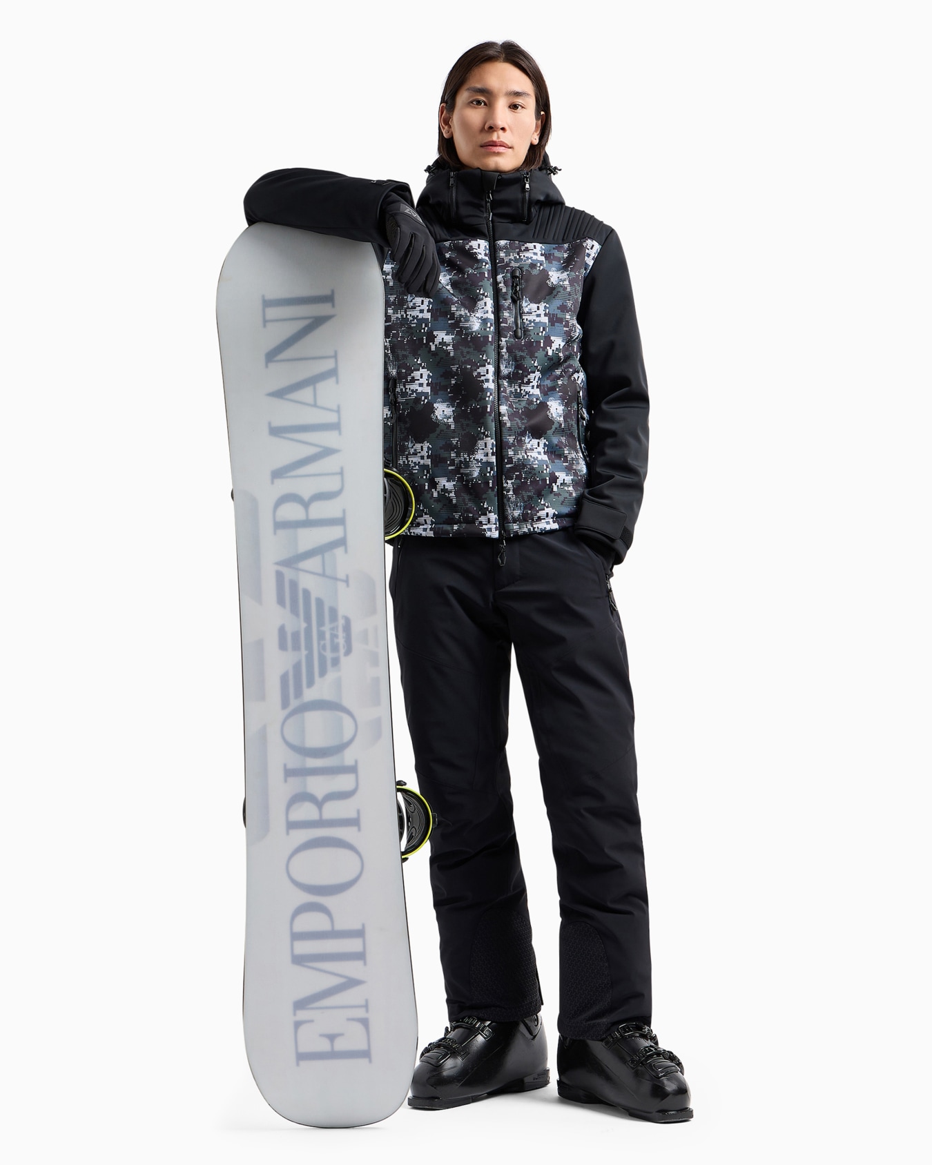 Technical ski jacket with ASV STRATUM7 padding Slide 3