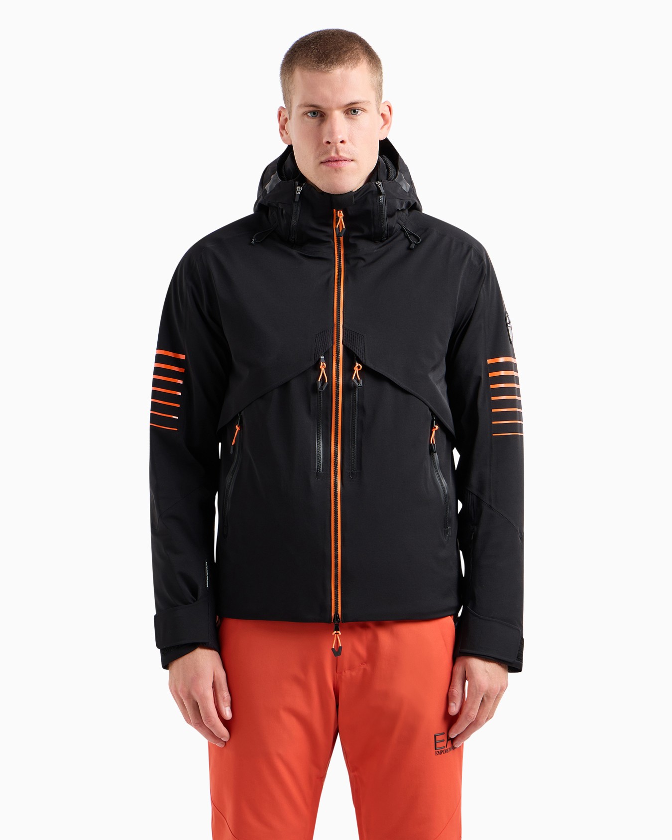 Technical ski jacket in PROTECTUM7 fabric with ASV STRATUM7 padding Slide 1