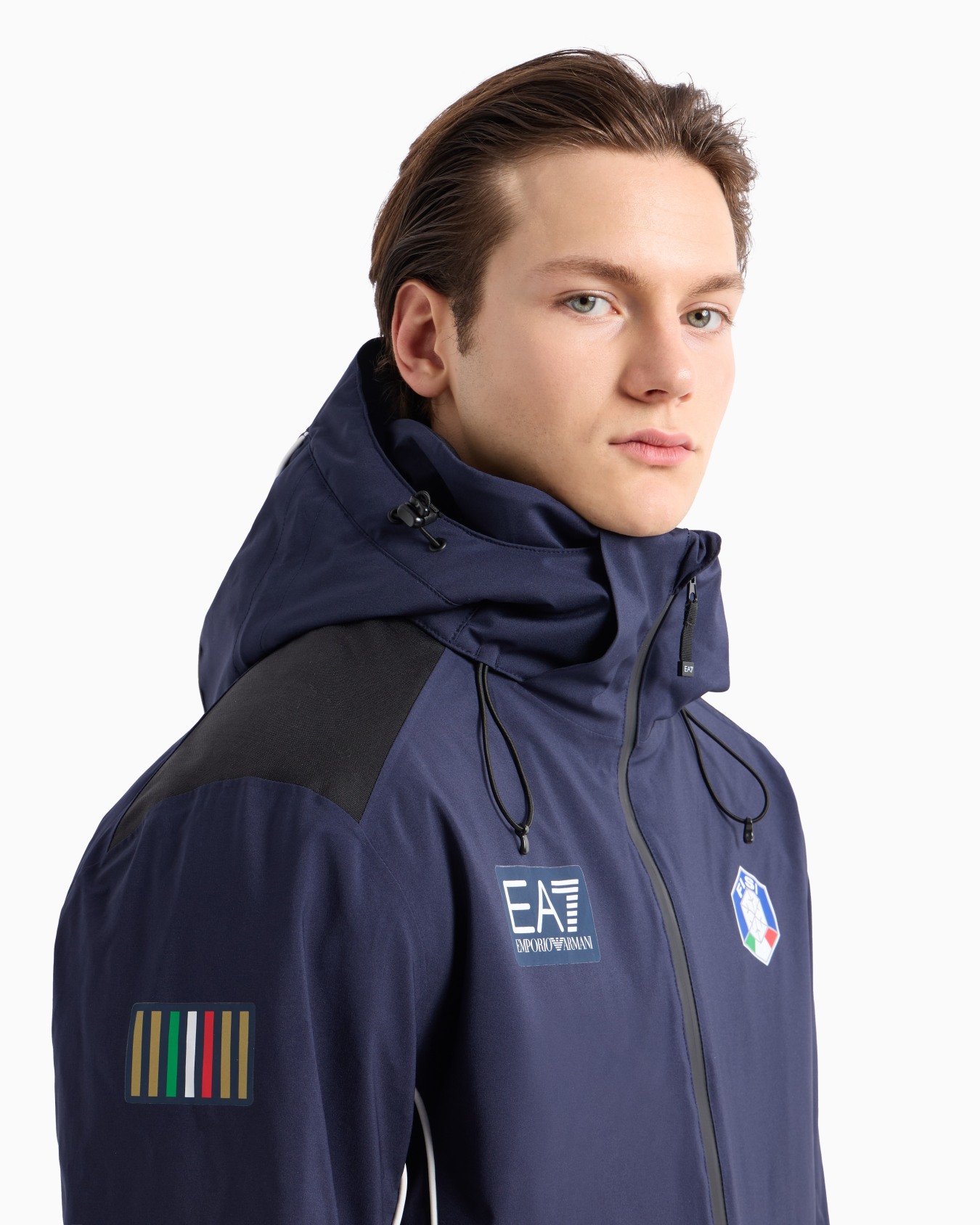 FISI Collection PROTECTUM7 technical-fabric ski jacket with STRATUM7 padding Slide 4