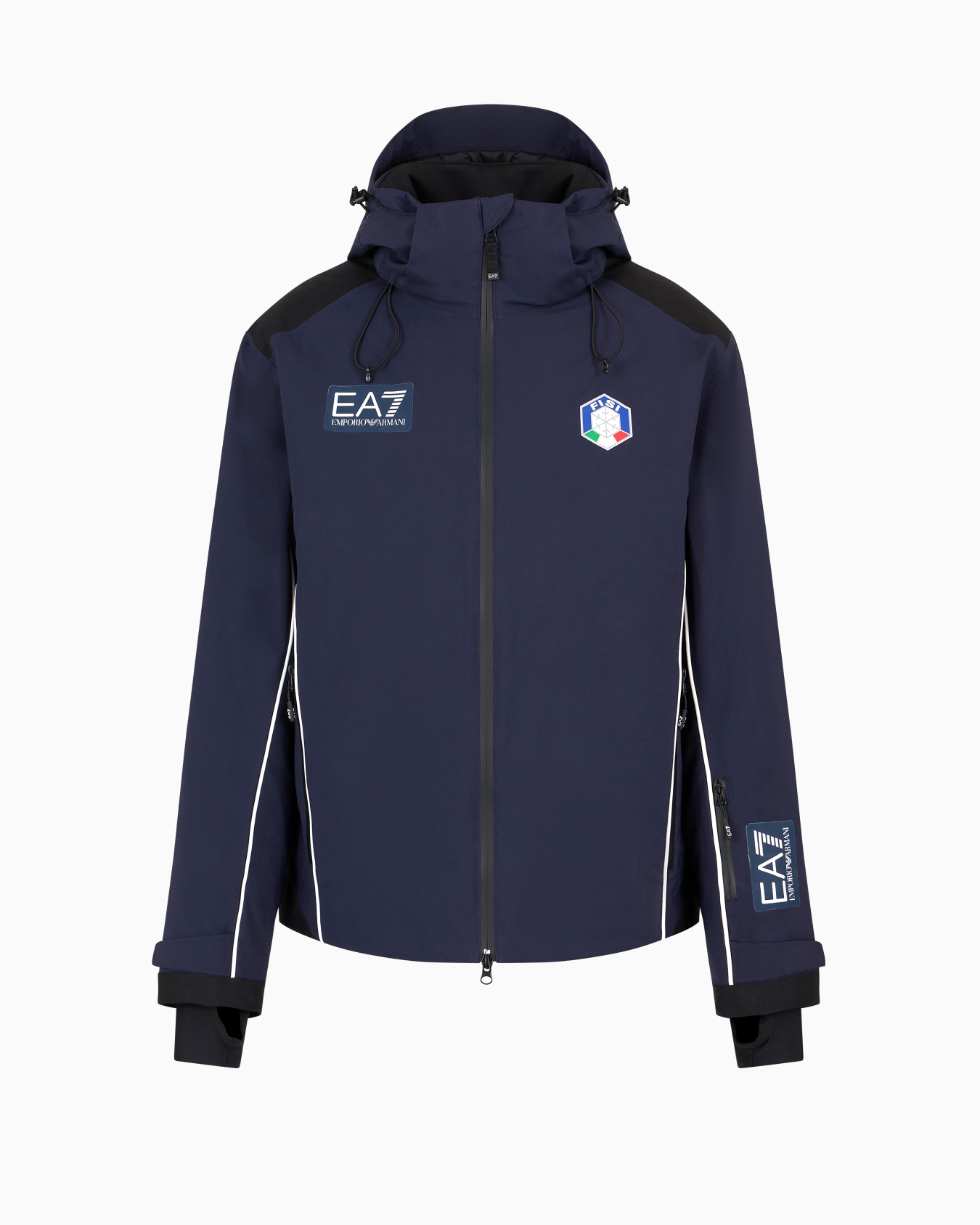 FISI Collection PROTECTUM7 technical-fabric ski jacket with STRATUM7 padding Slide 0
