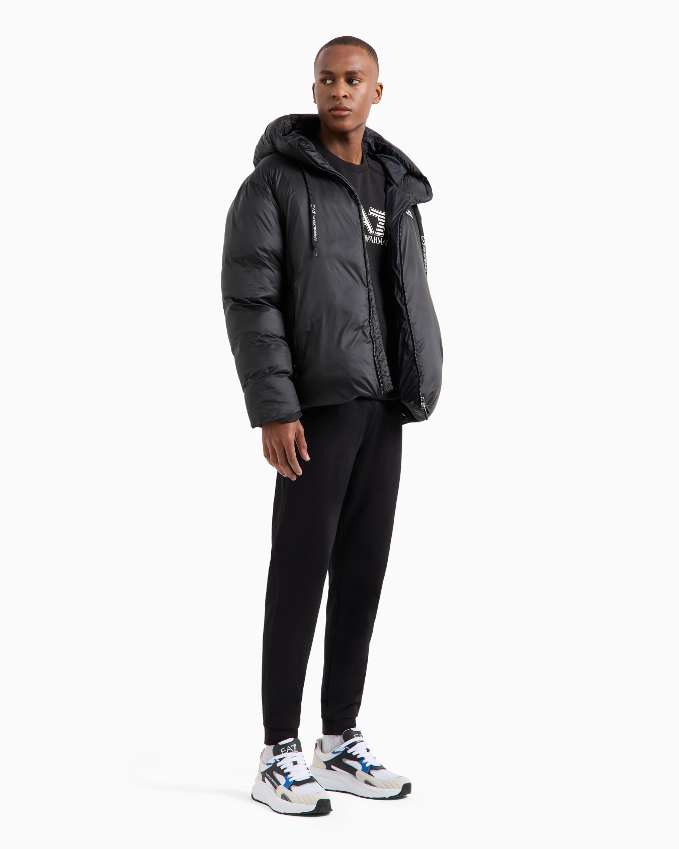 Visibility cotton-blend crew-neck sweatshirt Slide 4