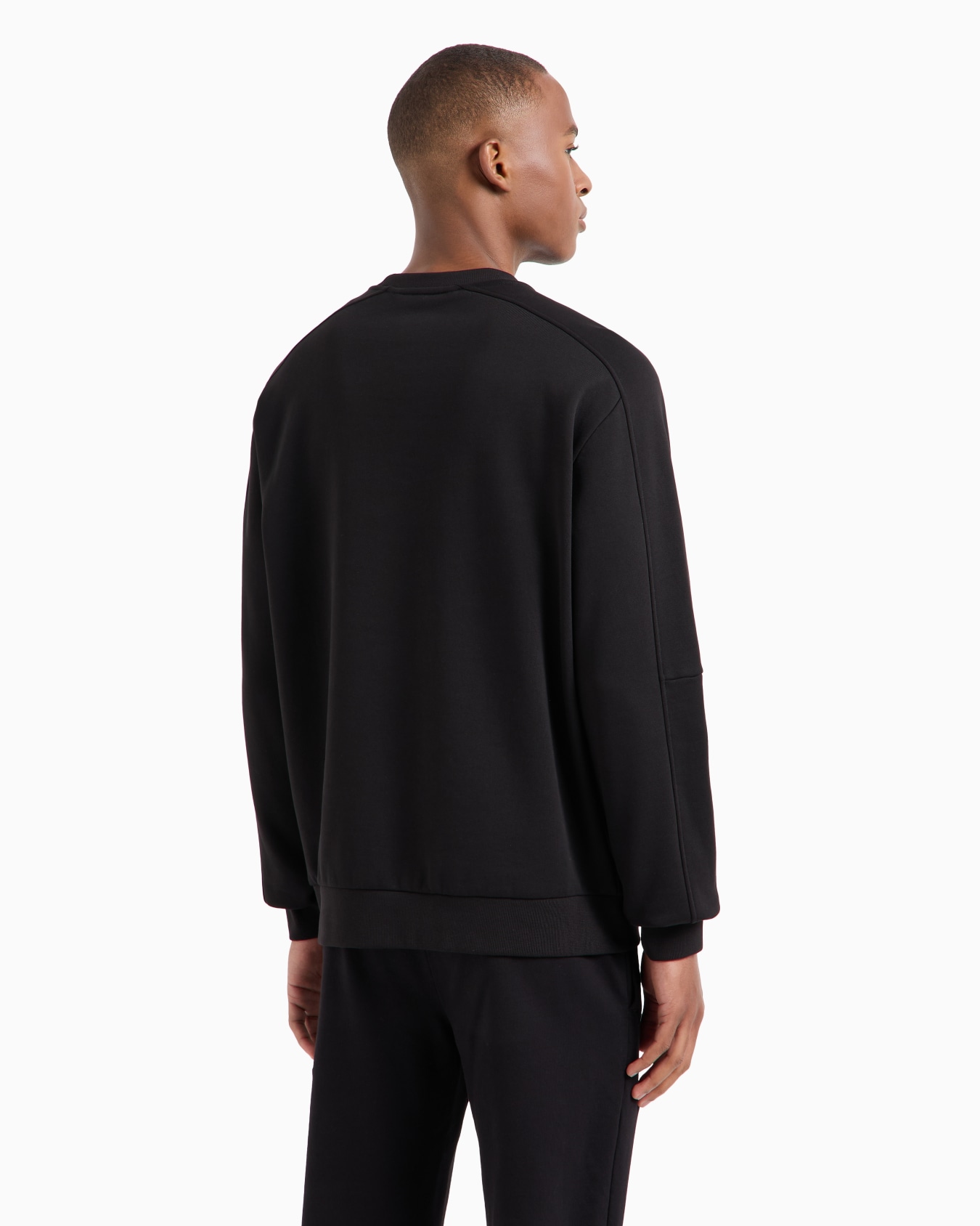 Visibility cotton-blend crew-neck sweatshirt Slide 3