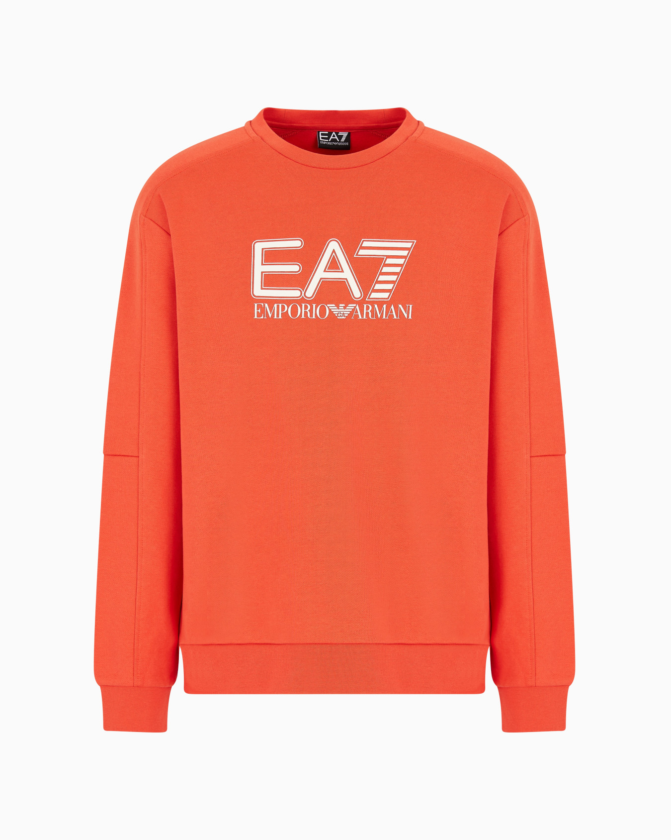 Visibility cotton-blend crew-neck sweatshirt Slide 0