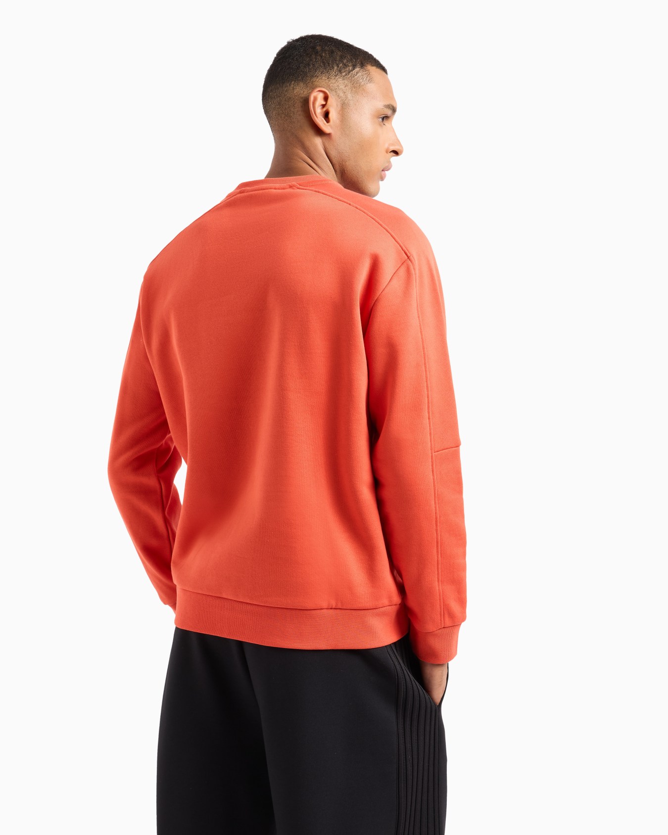 Visibility cotton-blend crew-neck sweatshirt Slide 2