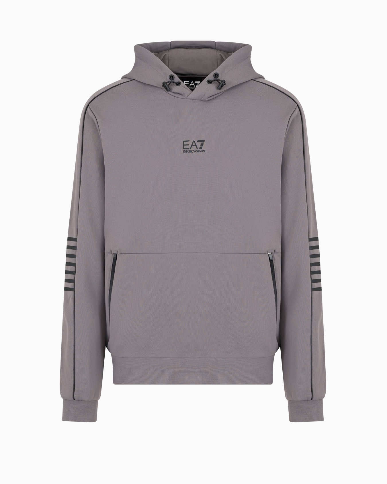 Core Identity hooded sweatshirt in technical fabric Slide 0