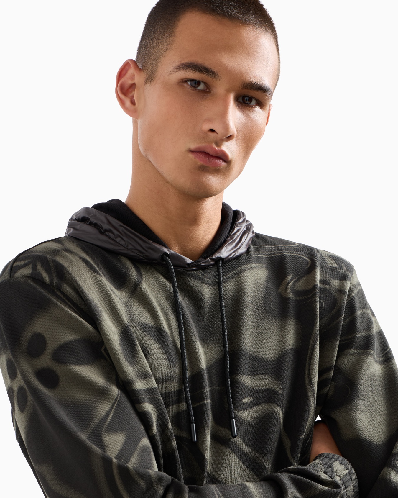 Cotton hooded Visibility sweatshirt Slide 4