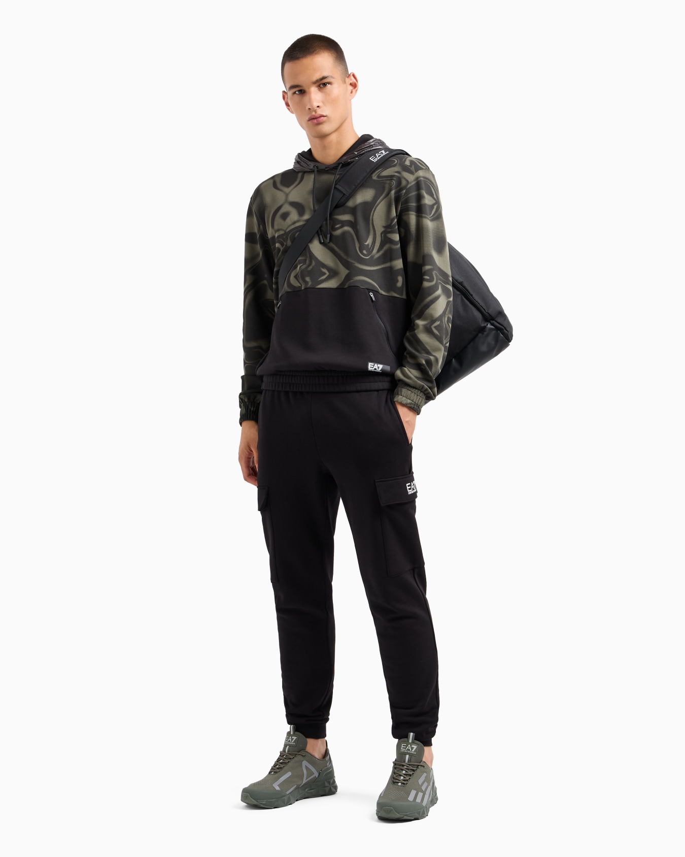 Cotton hooded Visibility sweatshirt Slide 3