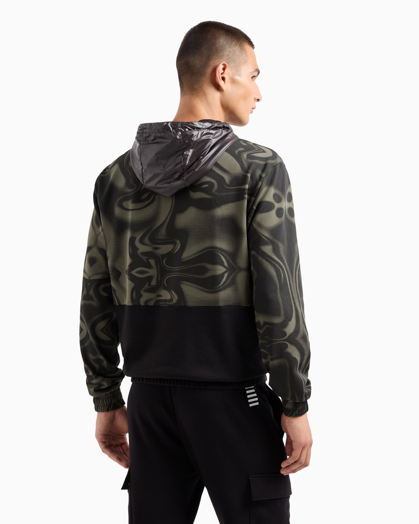 Cotton hooded Visibility sweatshirt Slide 2