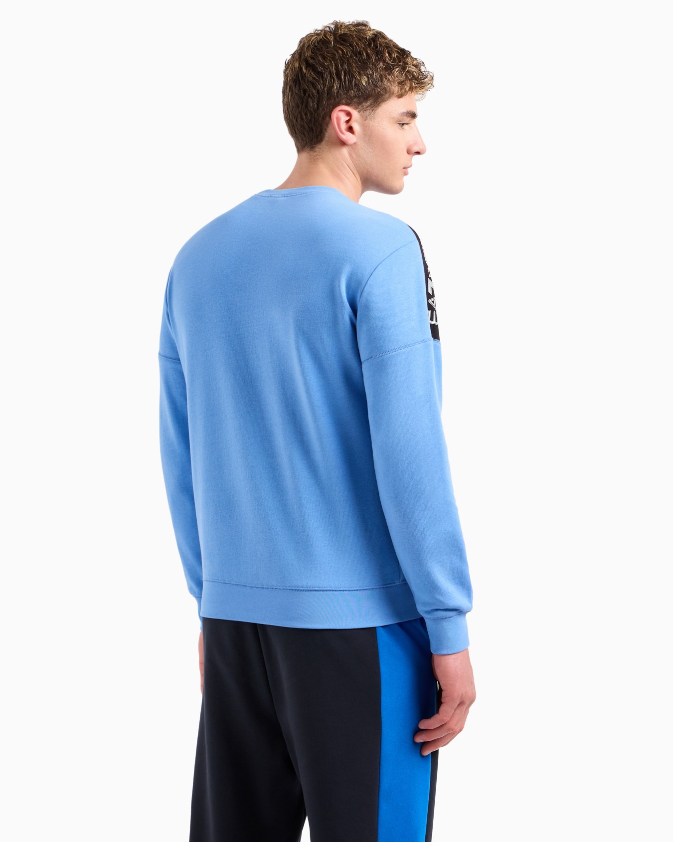 Logo Series cotton crew-neck sweatshirt Slide 2