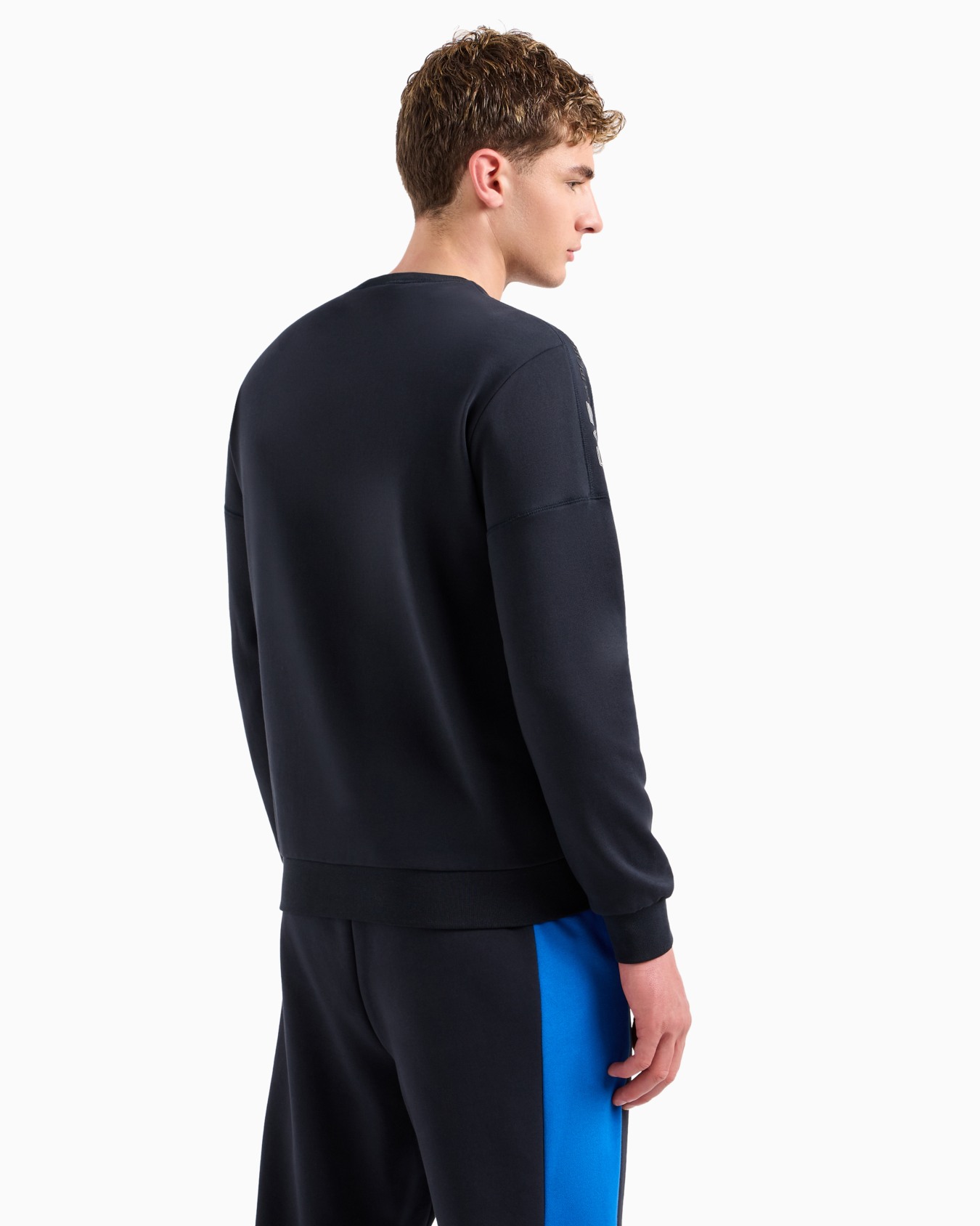 Logo Series Sweatshirt mit Rundhalsausschnitt aus einer Baumwollmischung Folie 2