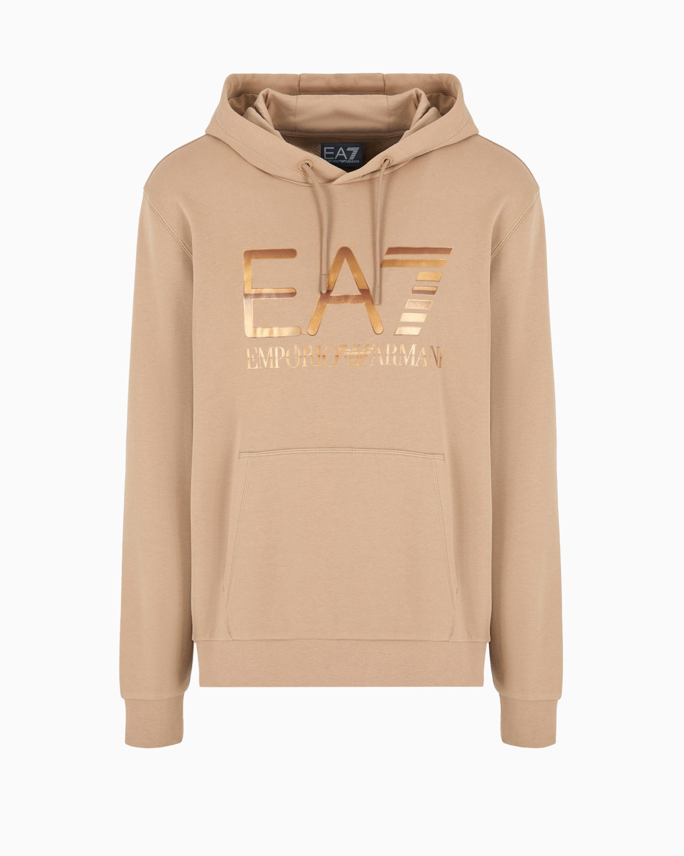 Logo Series hooded cotton sweatshirt Slide 0