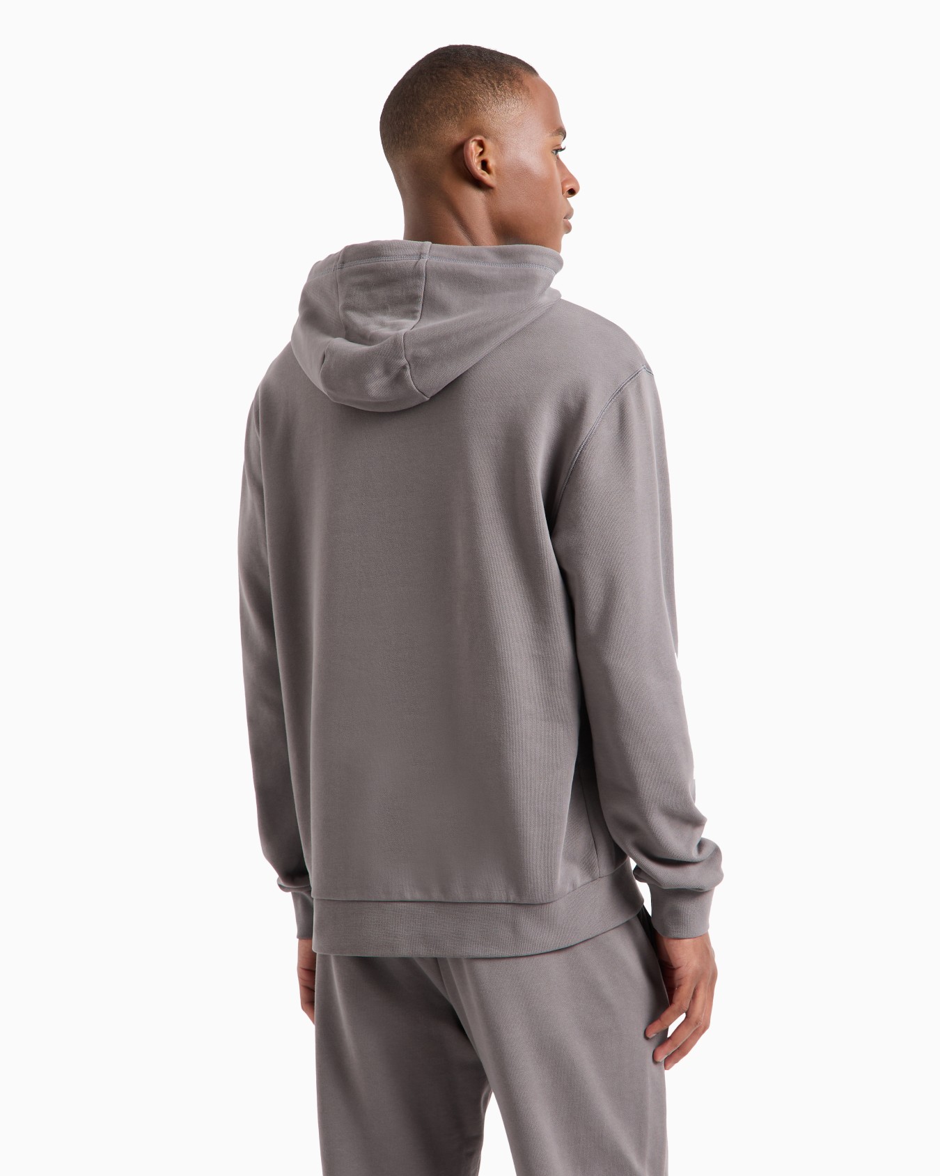 Logo Series Sweatshirt aus Baumwolle mit Kapuze Folie 2