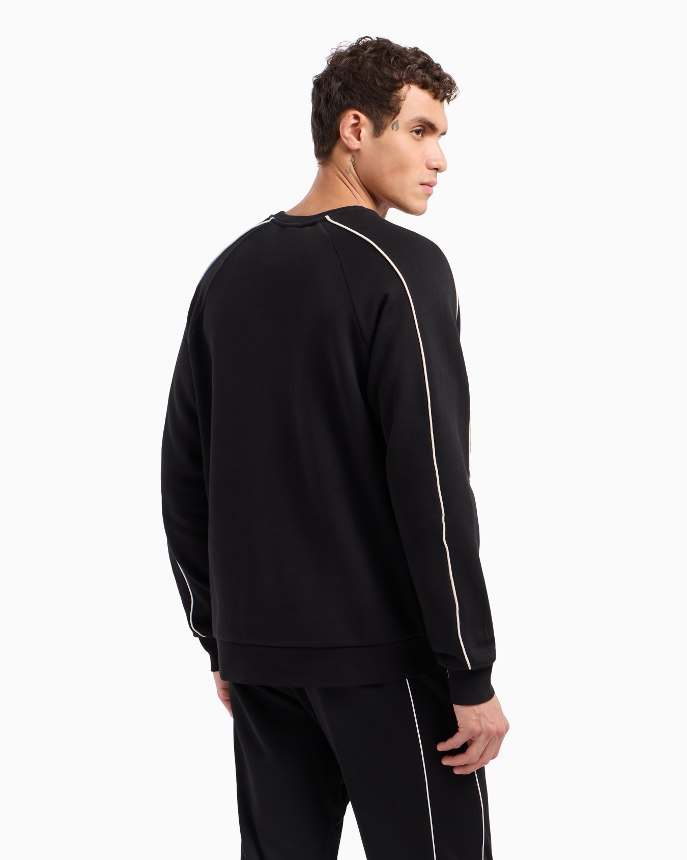 Logo Series cotton crew-neck sweatshirt Slide 2