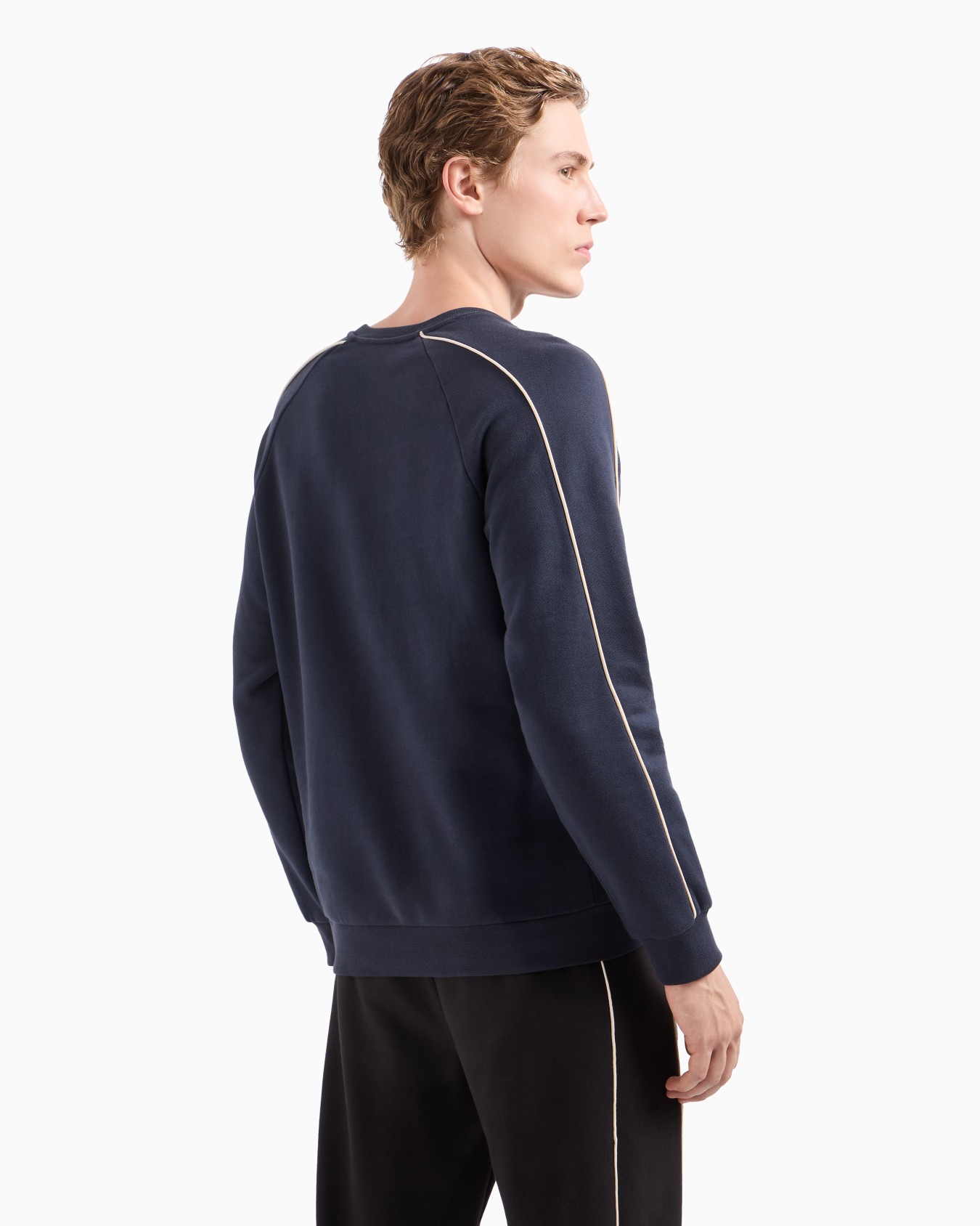 Logo Series cotton crew-neck sweatshirt Slide 2