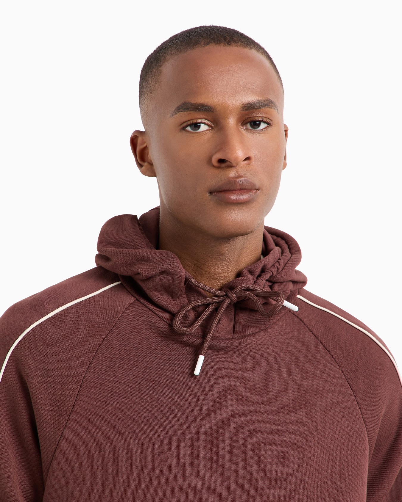 Logo Series Sweatshirt aus Baumwolle mit Kapuze Folie 4