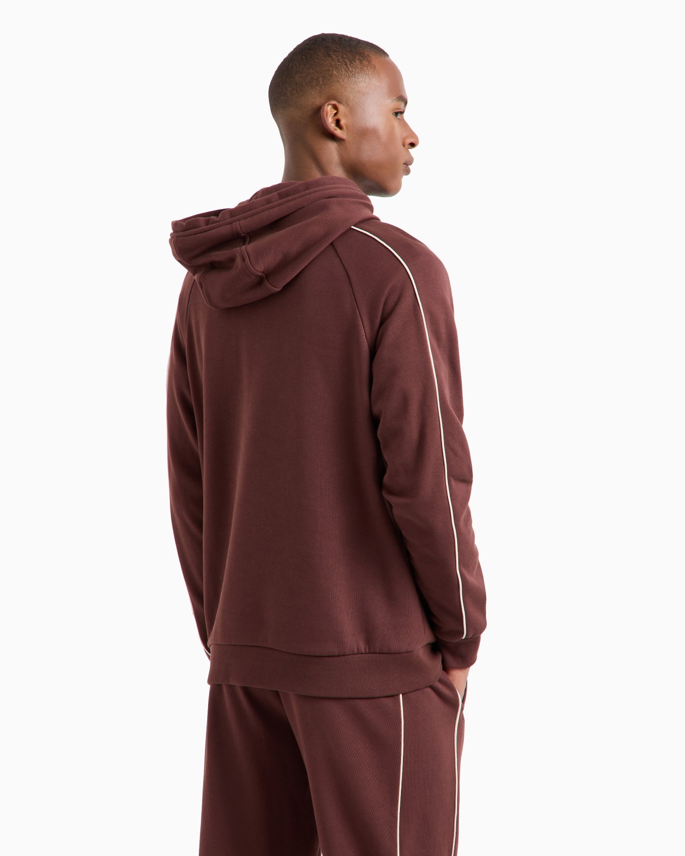 Logo Series Sweatshirt aus Baumwolle mit Kapuze Folie 2