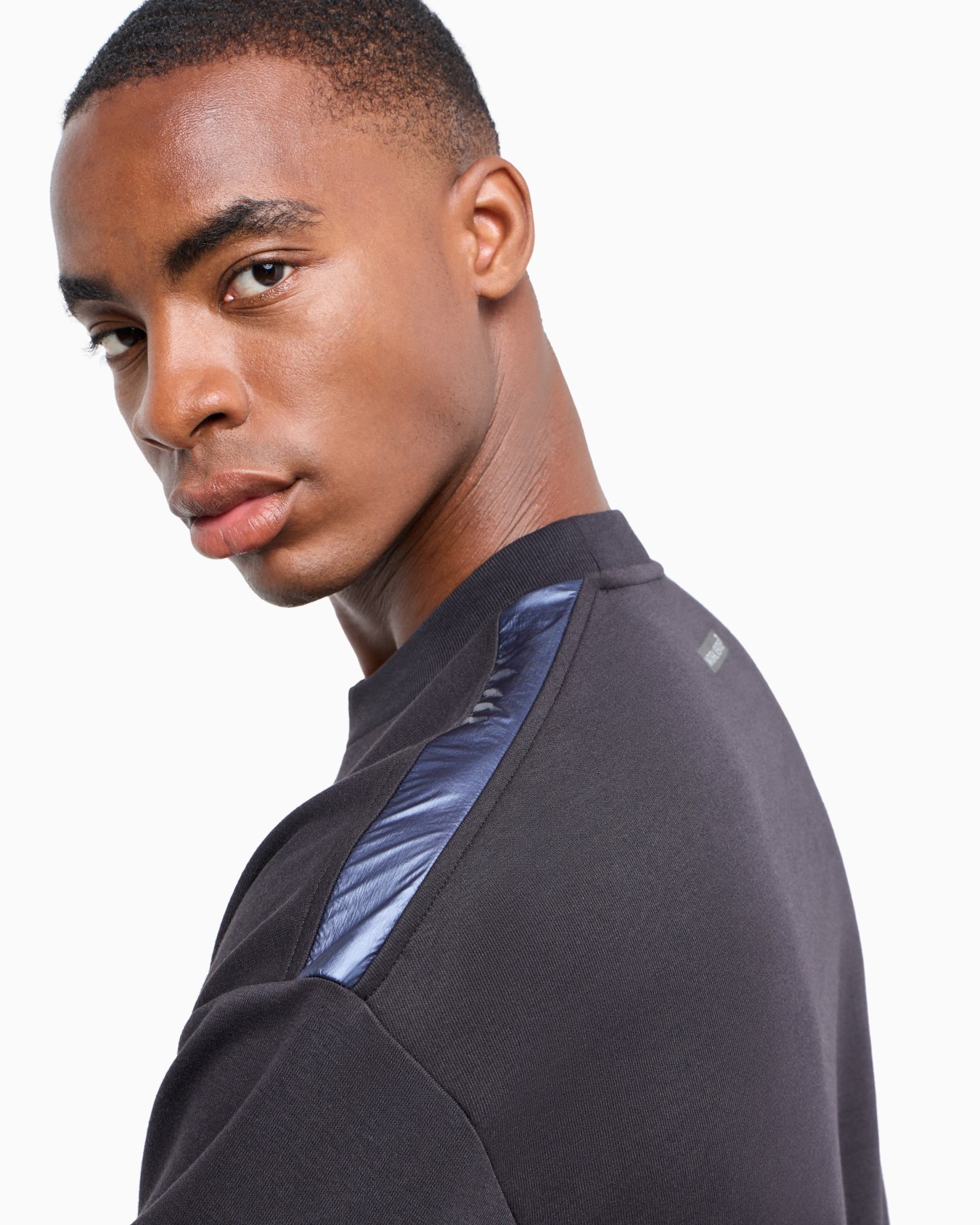 Dynamic Athlete crew-neck sweatshirt in Natural VENTUS7 technical fabric Slide 4