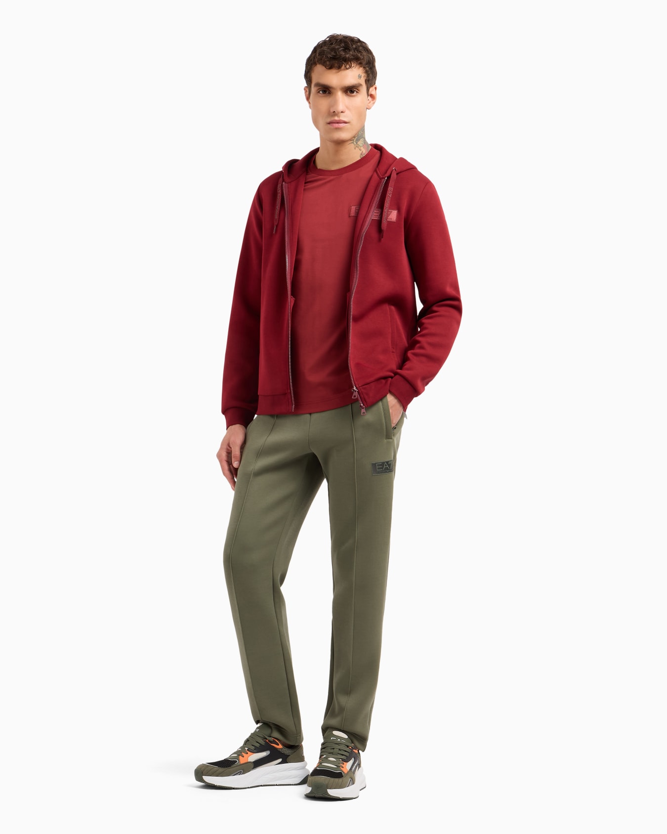 Tennis Club cotton-blend hooded sweatshirt Slide 3
