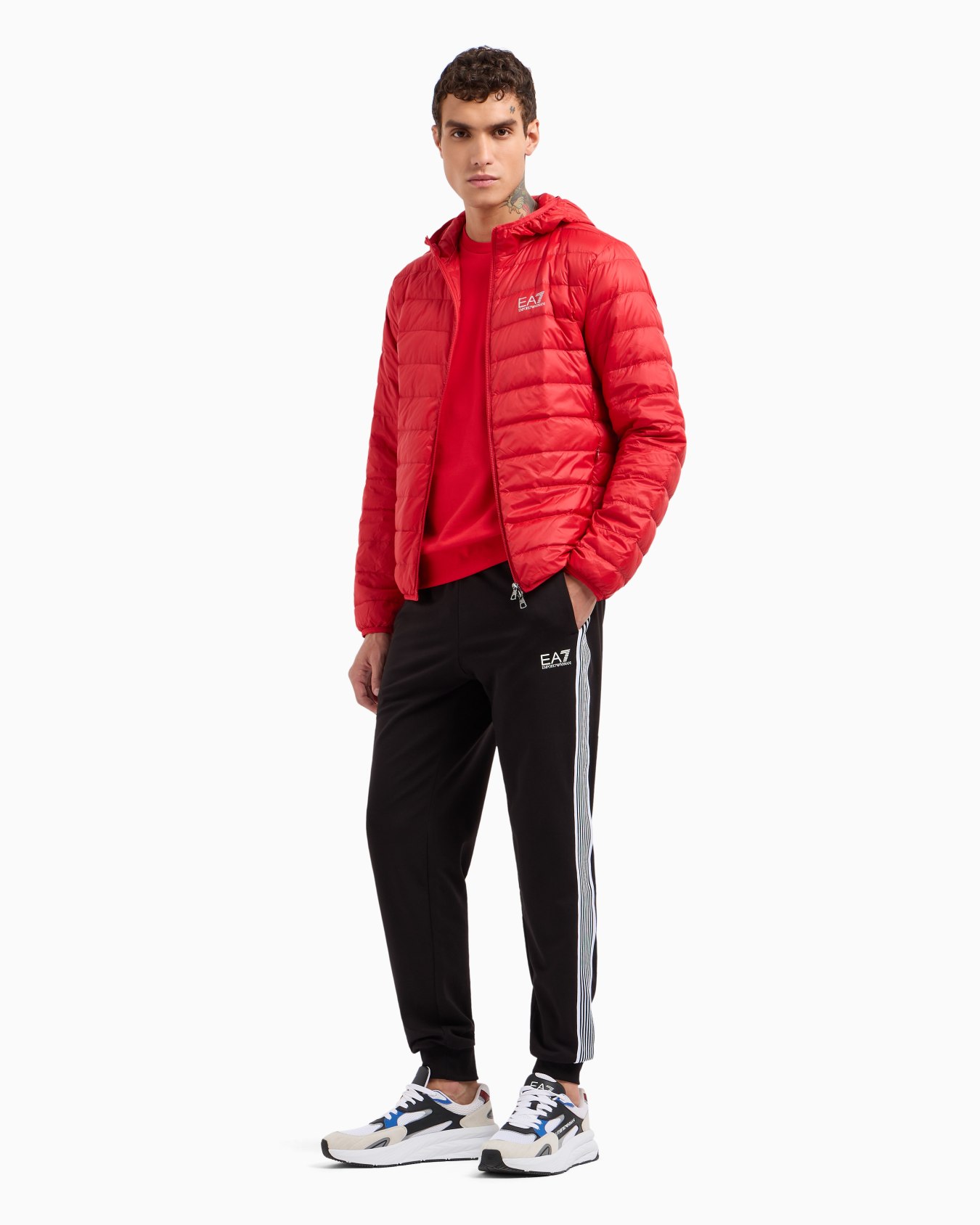 ASV 7 Lines crew-neck sweatshirt in a recycled cotton blend Slide 3