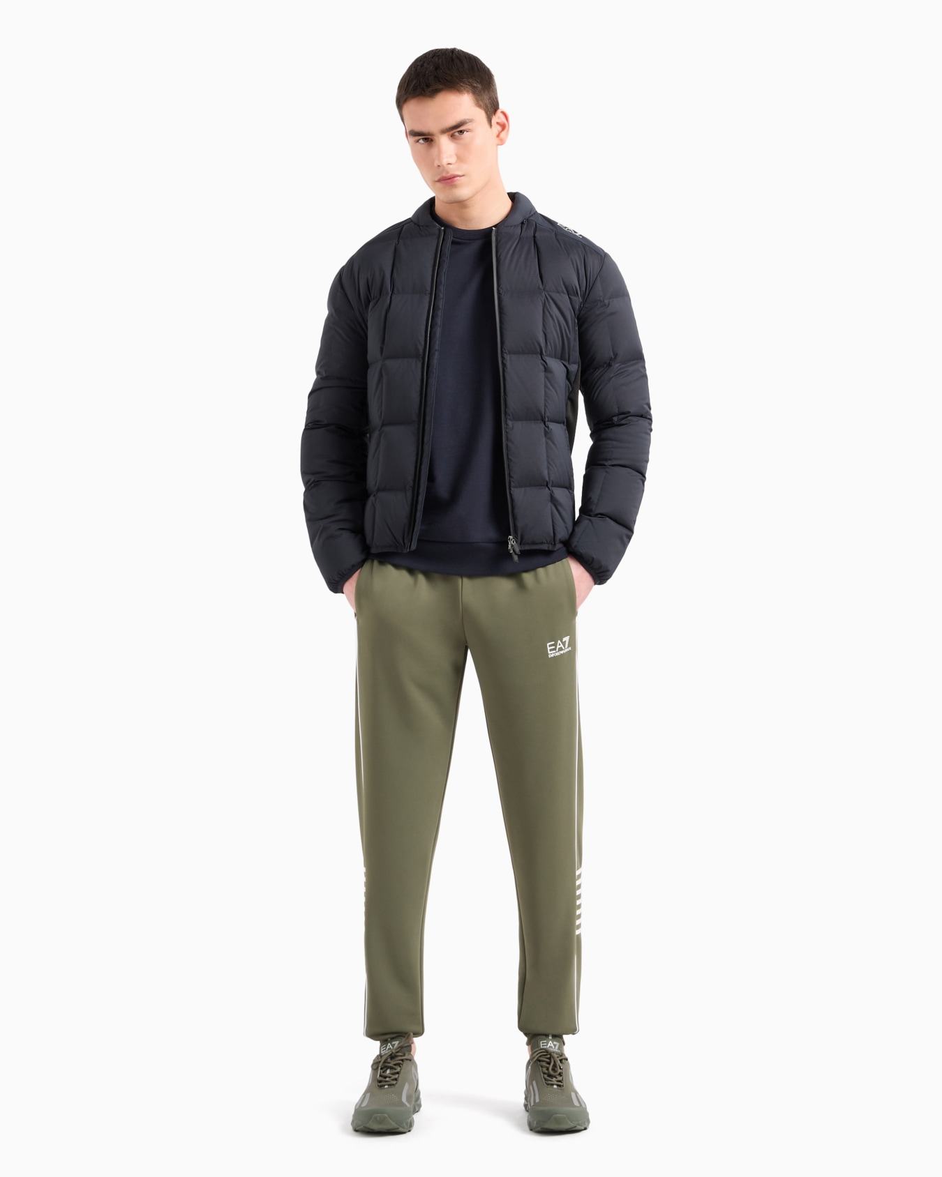 ASV 7 Lines crew-neck sweatshirt in a recycled cotton blend Slide 3