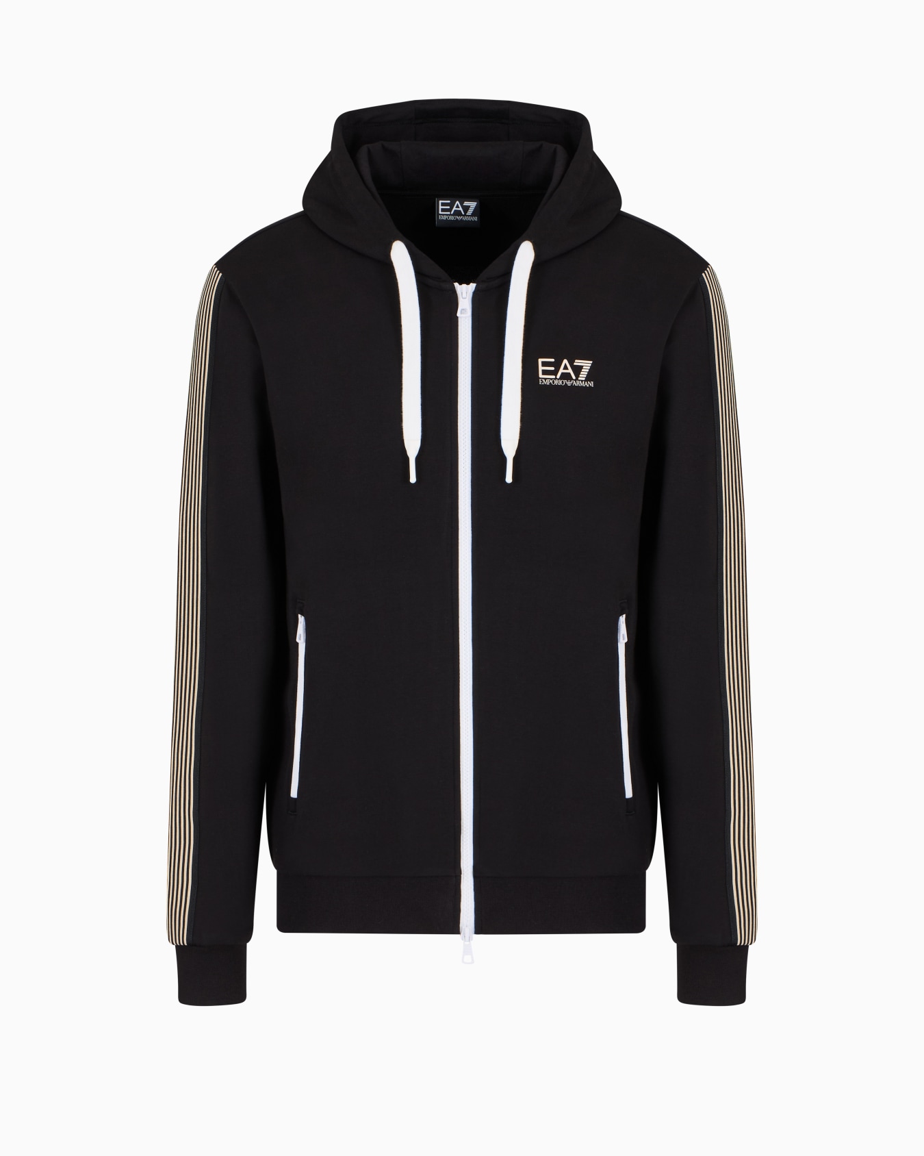 Recycled cotton-blend hooded 7 Lines sweatshirt  Diapositiva 0