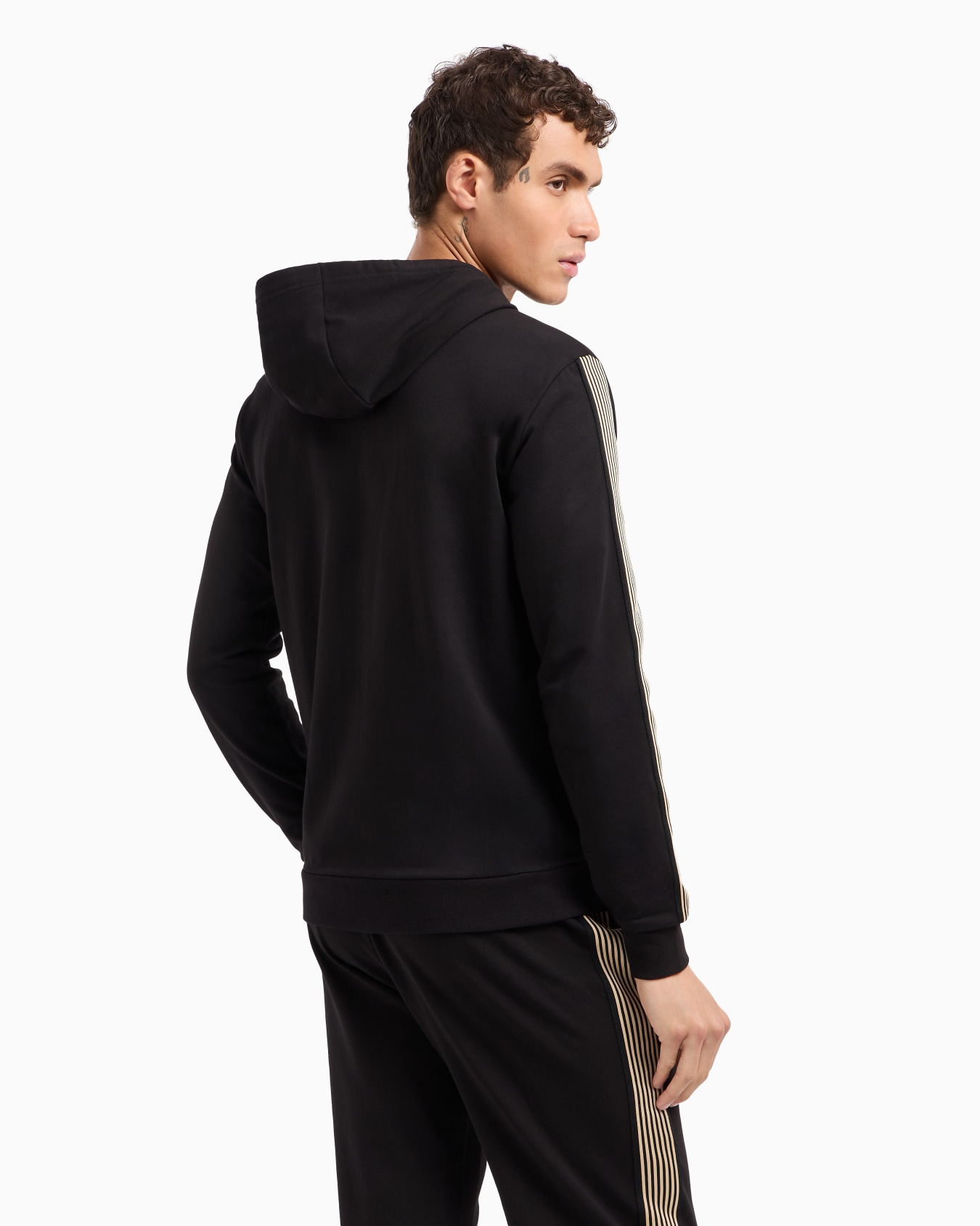 Recycled cotton-blend hooded 7 Lines sweatshirt  Diapositiva 2