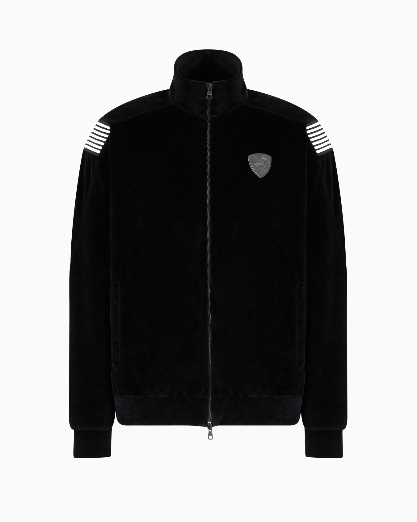 Soccer chenille zip-up sweatshirt Slide 0