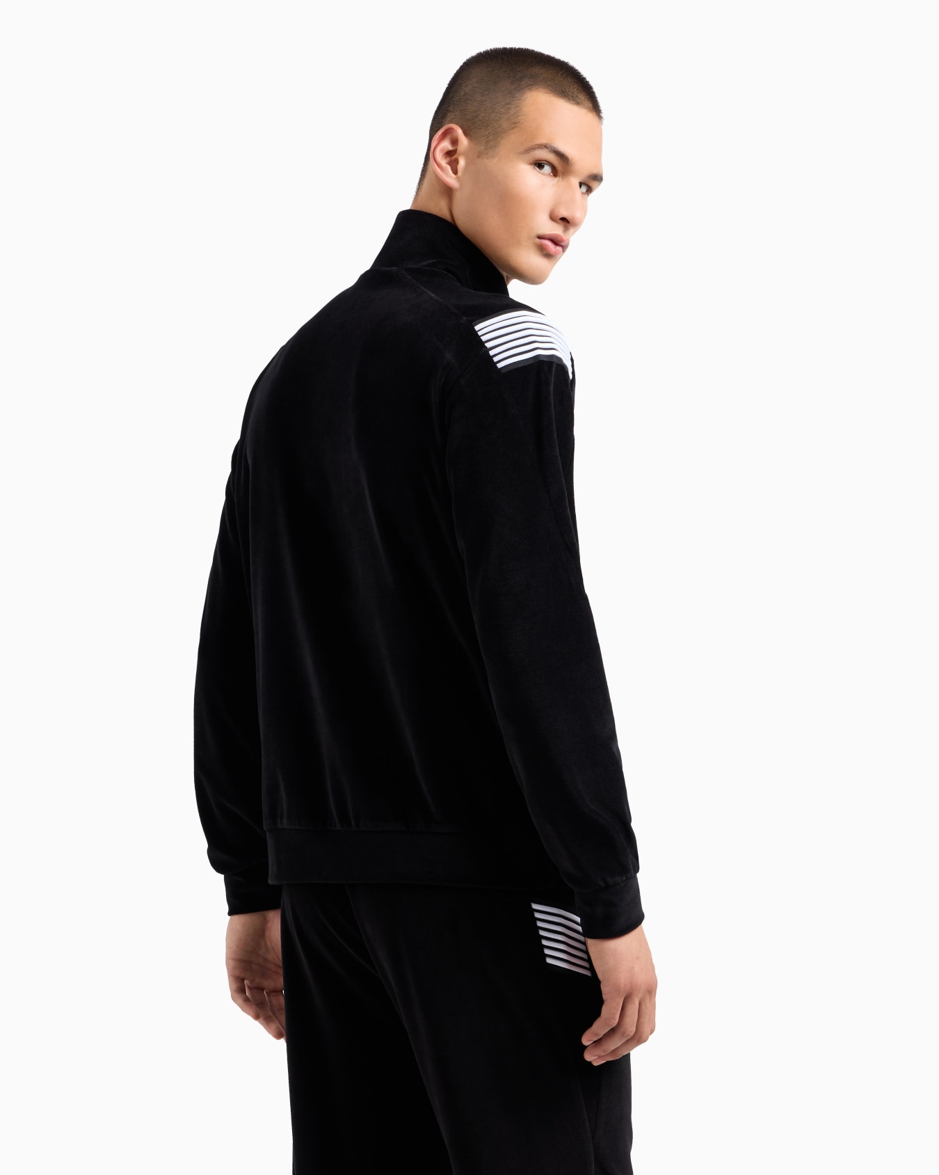 Soccer chenille zip-up sweatshirt Slide 2