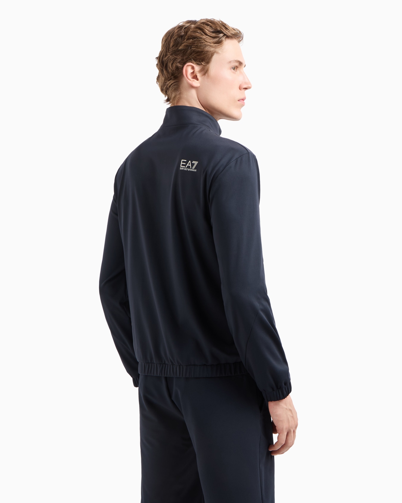 Felpa con zip Golf Pro in tessuto stretch Slide 2