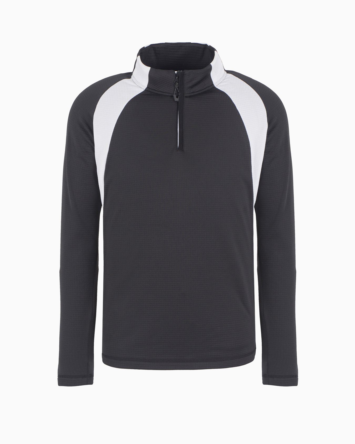 Technical ski fleece with contrasting inserts Slide 0