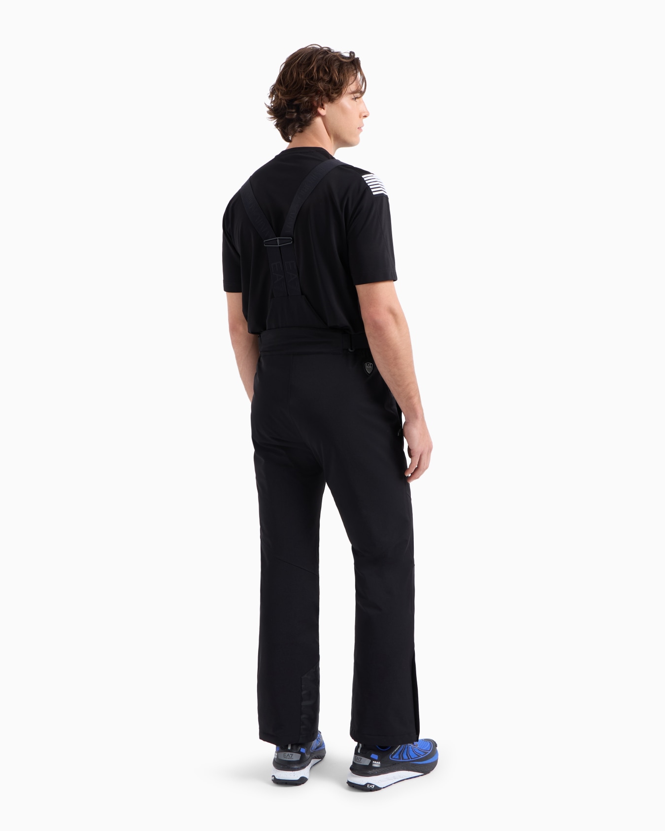 Technical ski trousers in technical fabric in PROTECTUM7 fabric with ASV STRATUM7 padding Slide 2