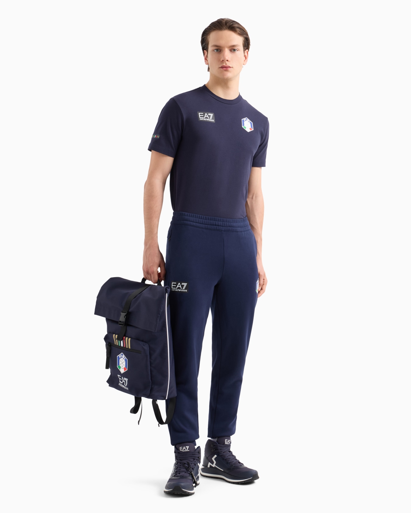 FISI Collection cotton-blend joggers Slide 3