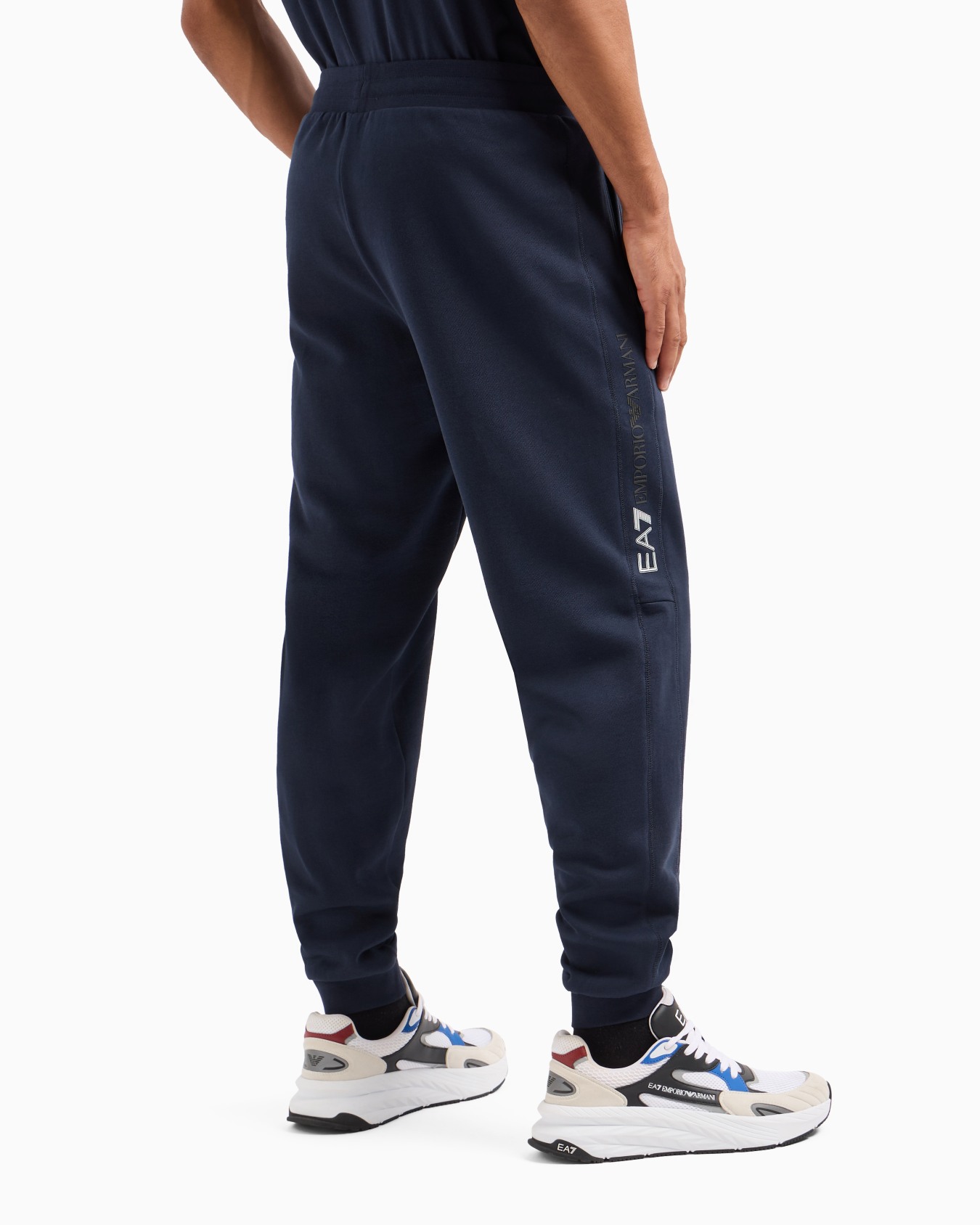 Cotton-blend Logo Series joggers Slide 2