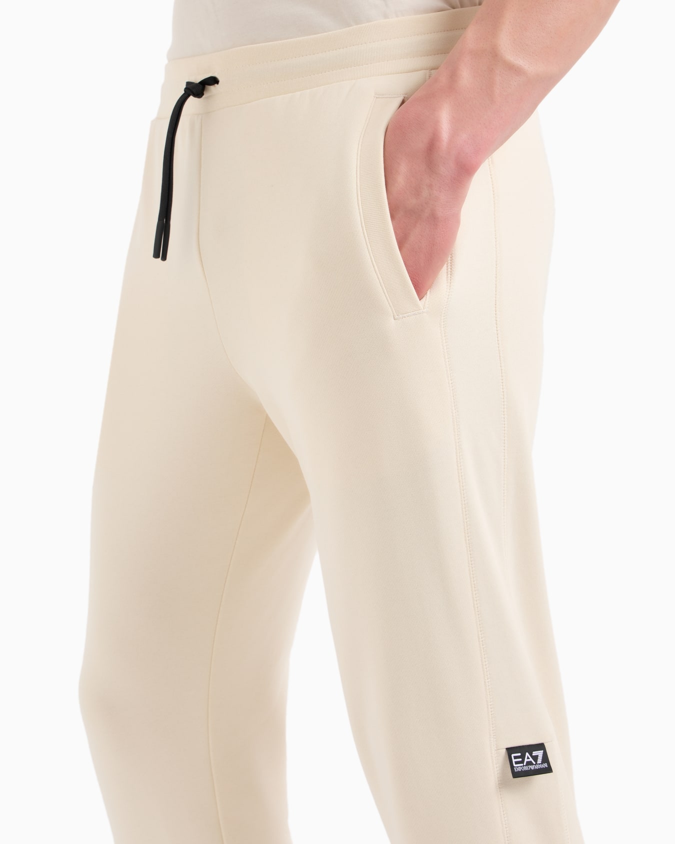 Pantalones de chándal Logo Series en mezcla de algodón Diapositiva 4