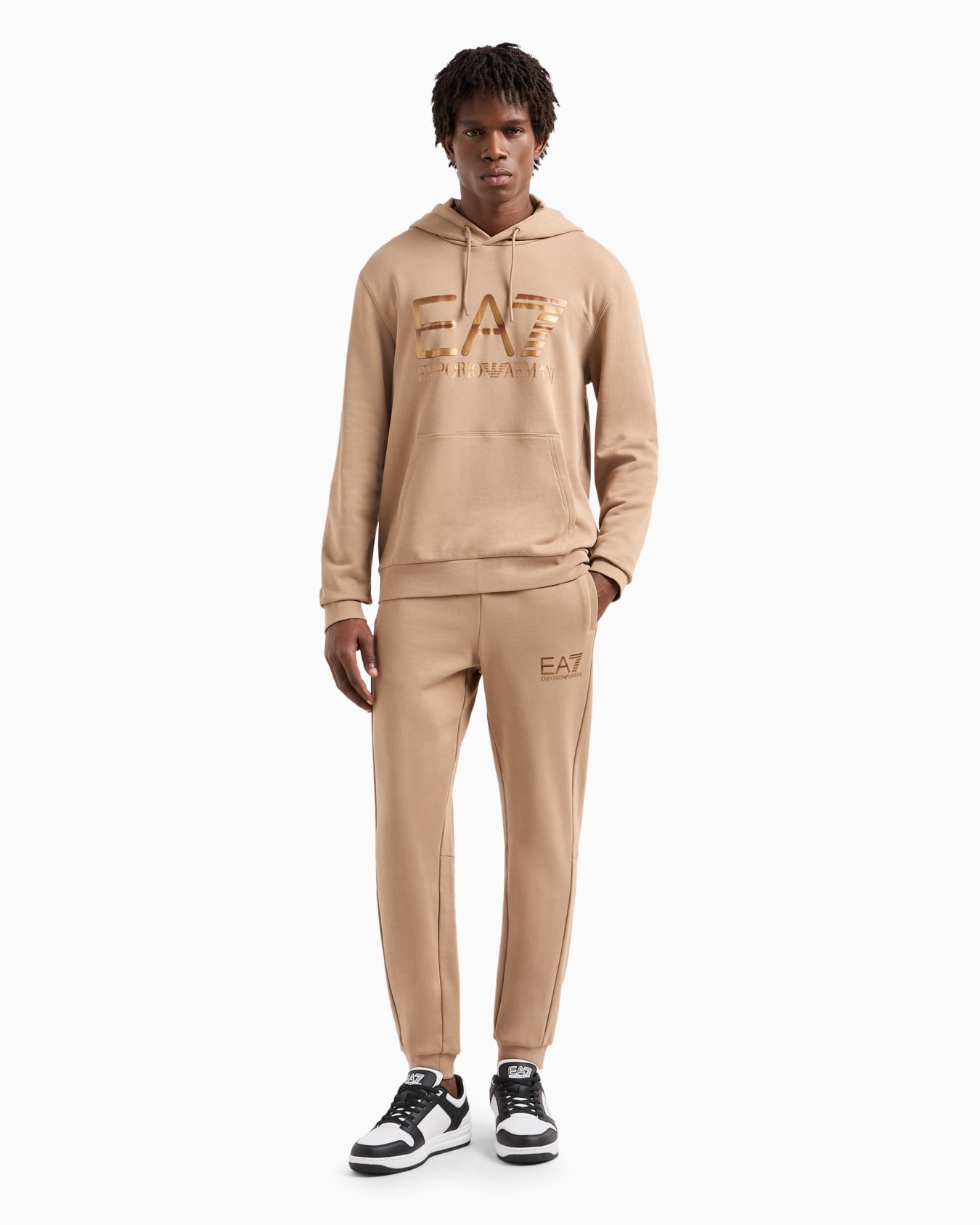 Pantaloni jogger Logo Series in cotone Slide 3