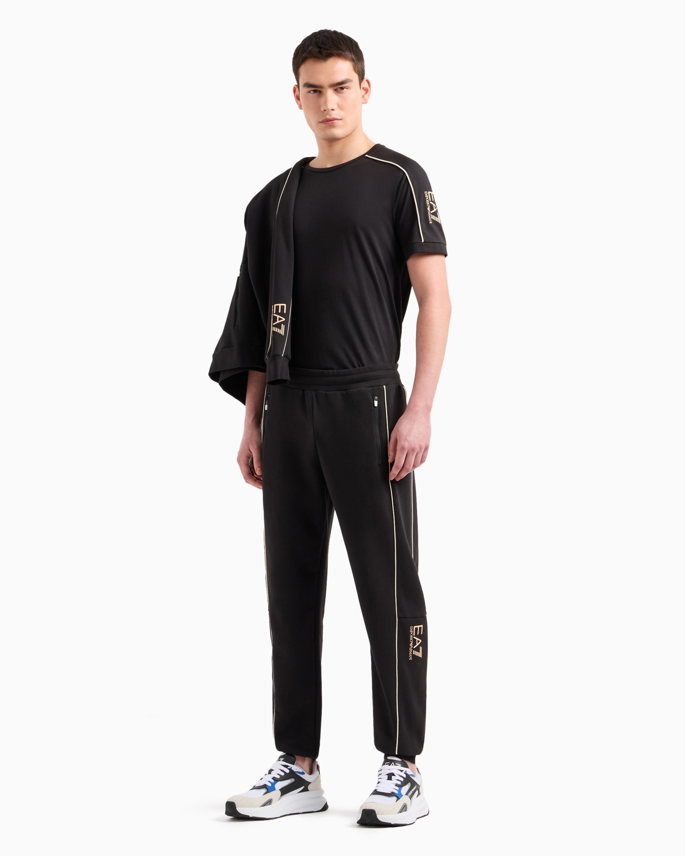 Logo Series cotton joggers Slide 3