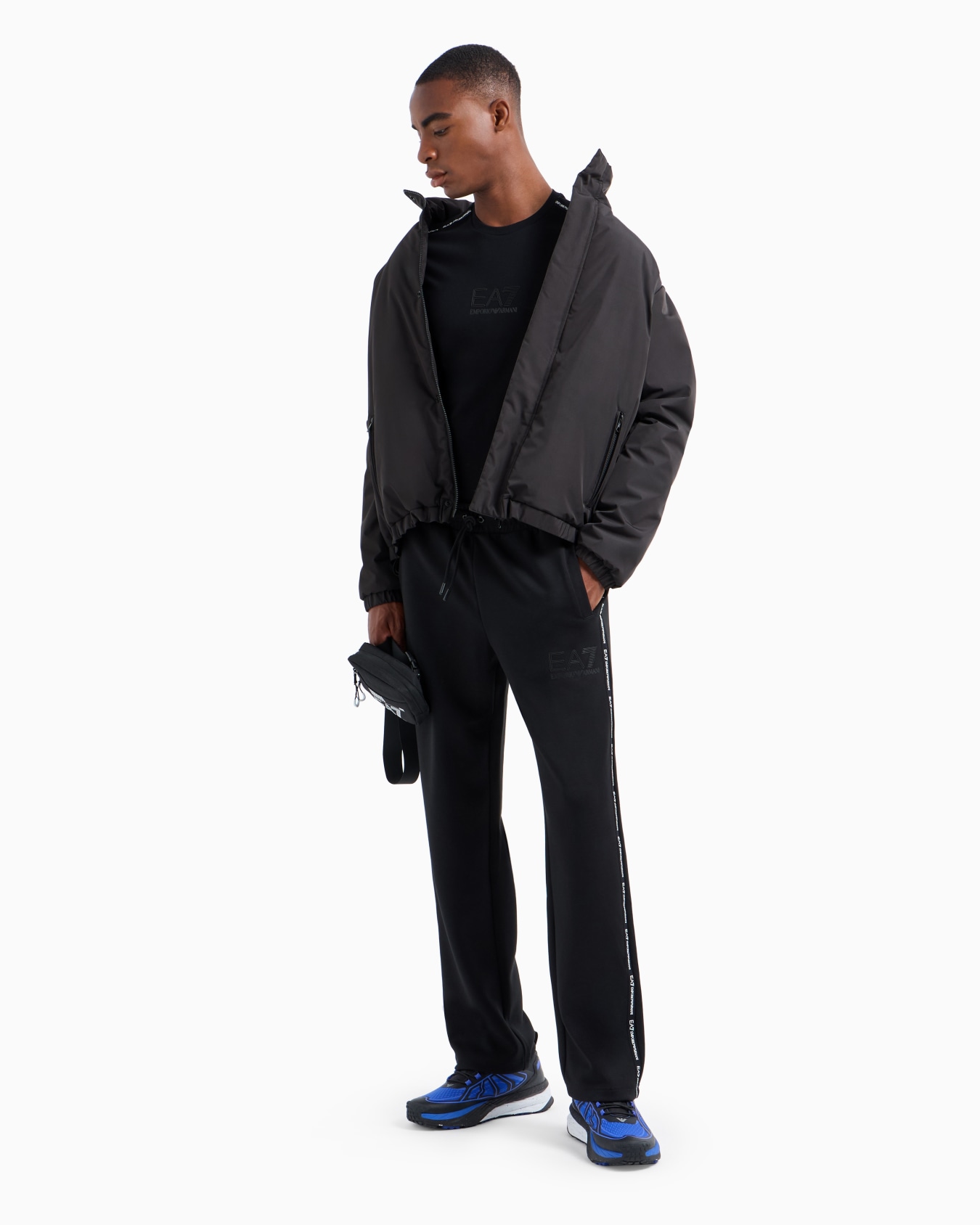 Pantalon Logo Series en tissu recyclé et viscose stretch Diapositive 3