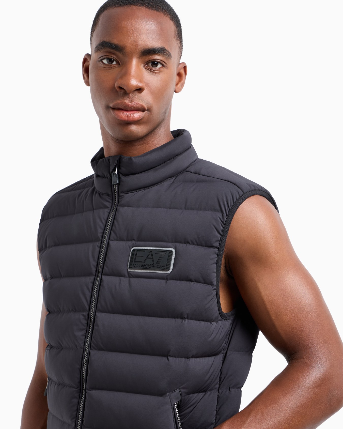Gilet with down padding  Slide 4