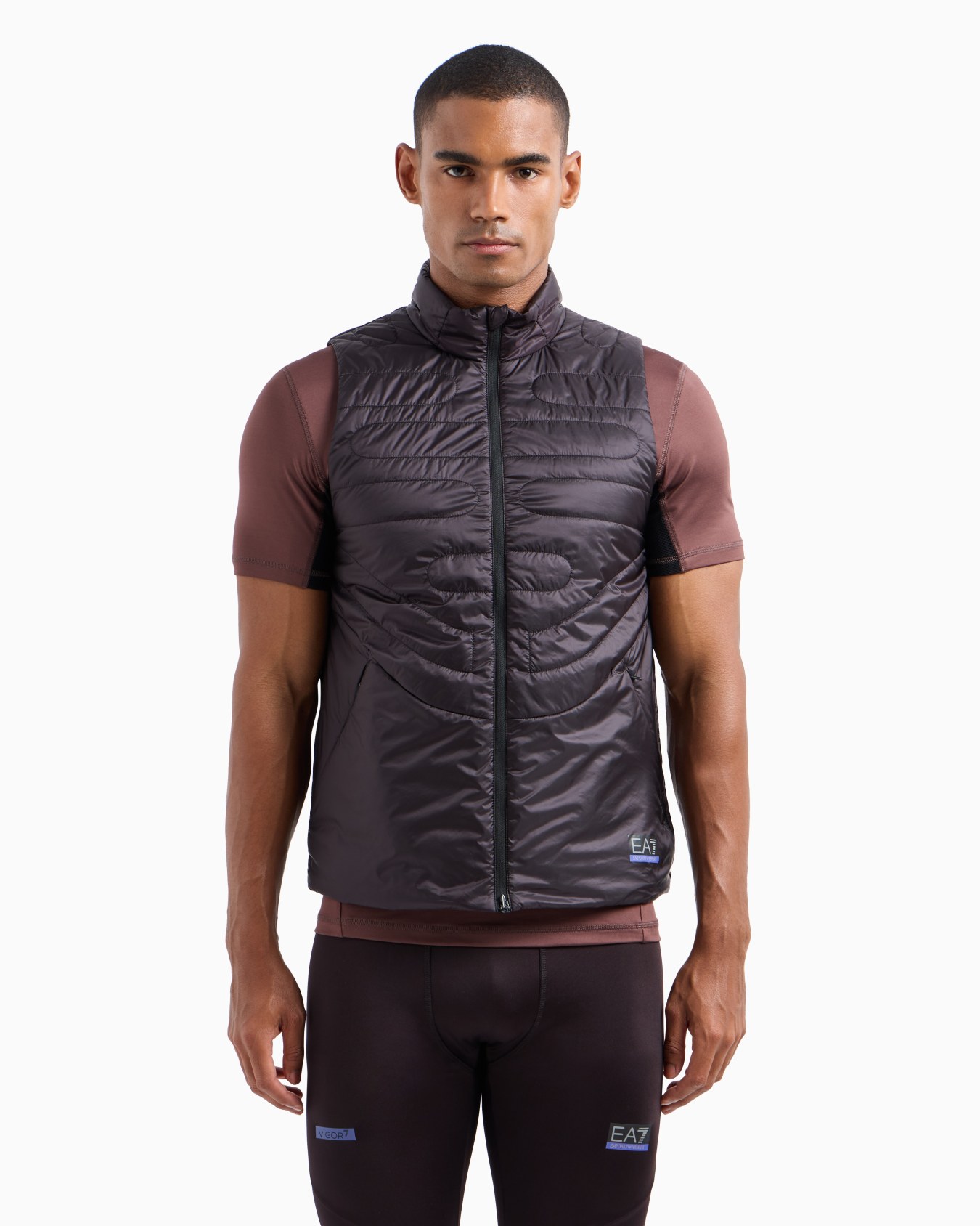 Gilet Dynamic Athlete en tissu technique VIGOR7 Diapositive 1