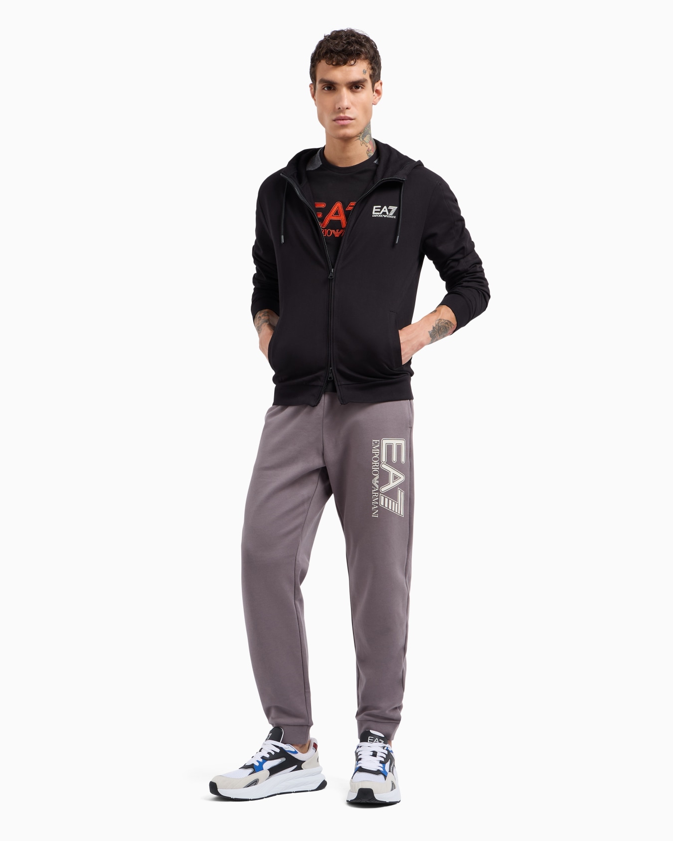 Visibility cotton crew-neck T-shirt Slide 3