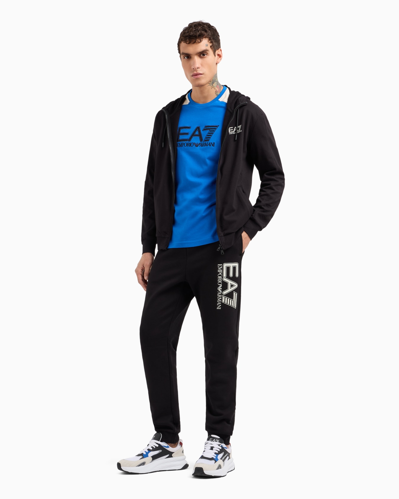 Visibility cotton crew-neck T-shirt Slide 3