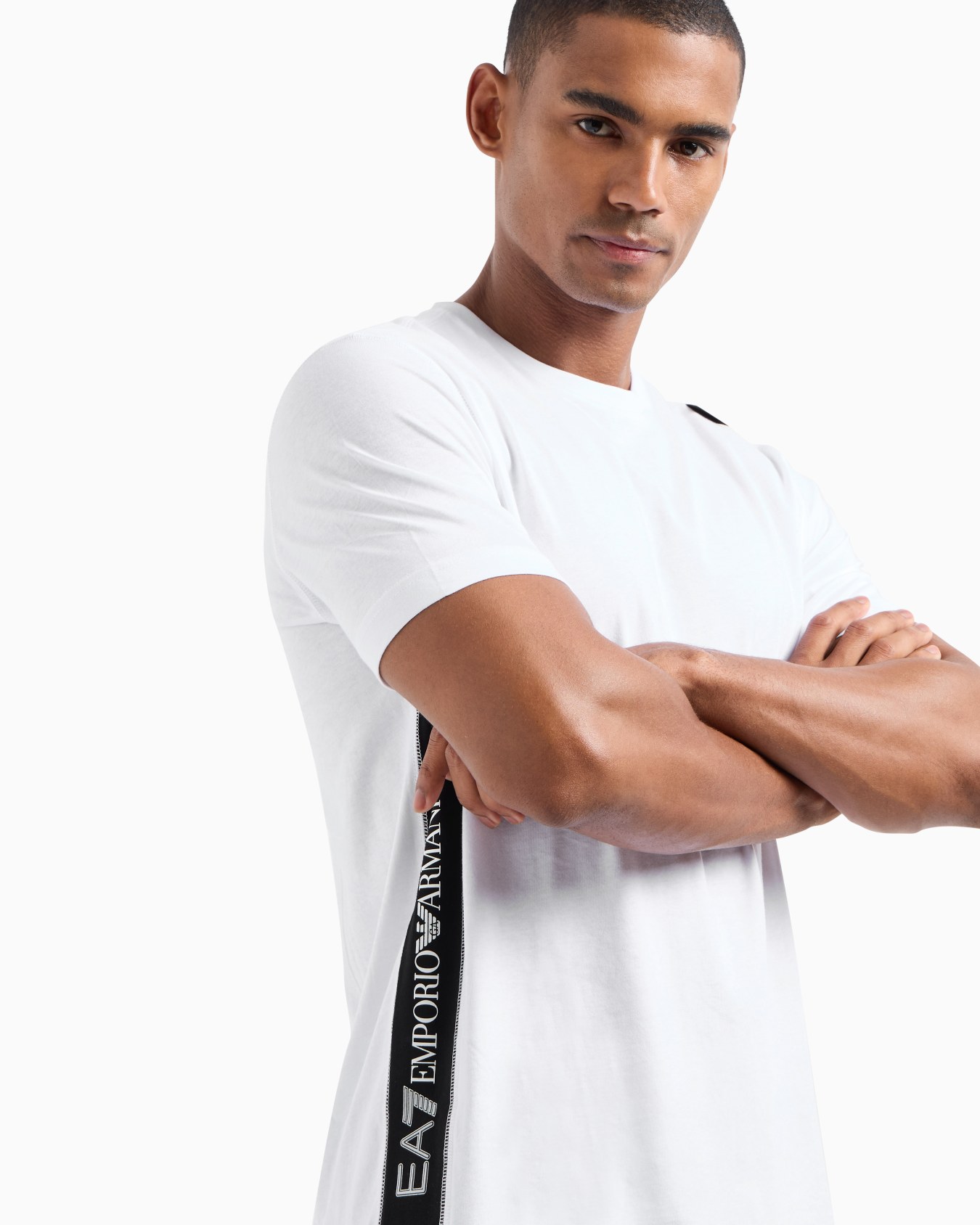 Logo Series cotton crew-neck T-shirt Slide 4
