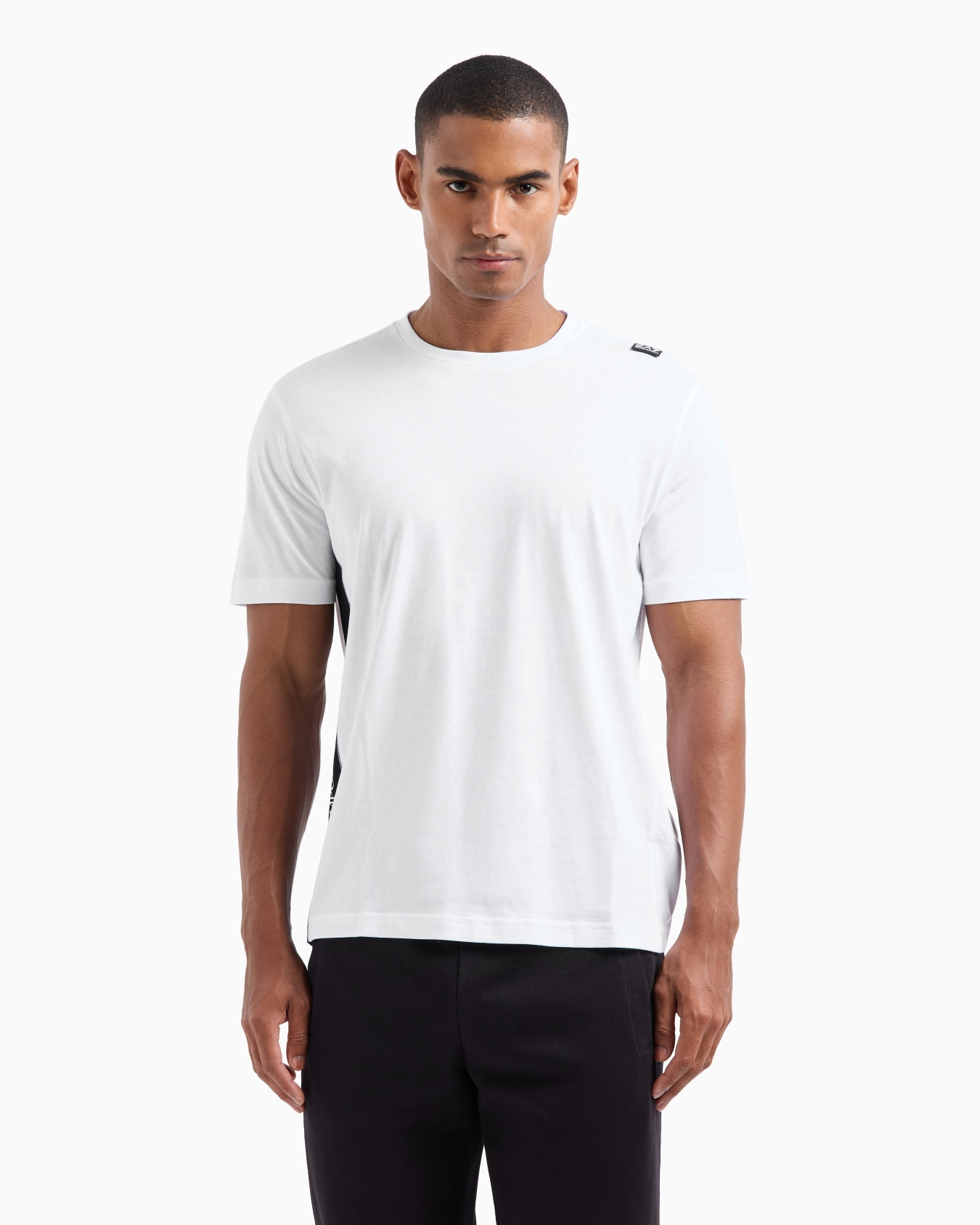 Logo Series cotton crew-neck T-shirt Slide 1