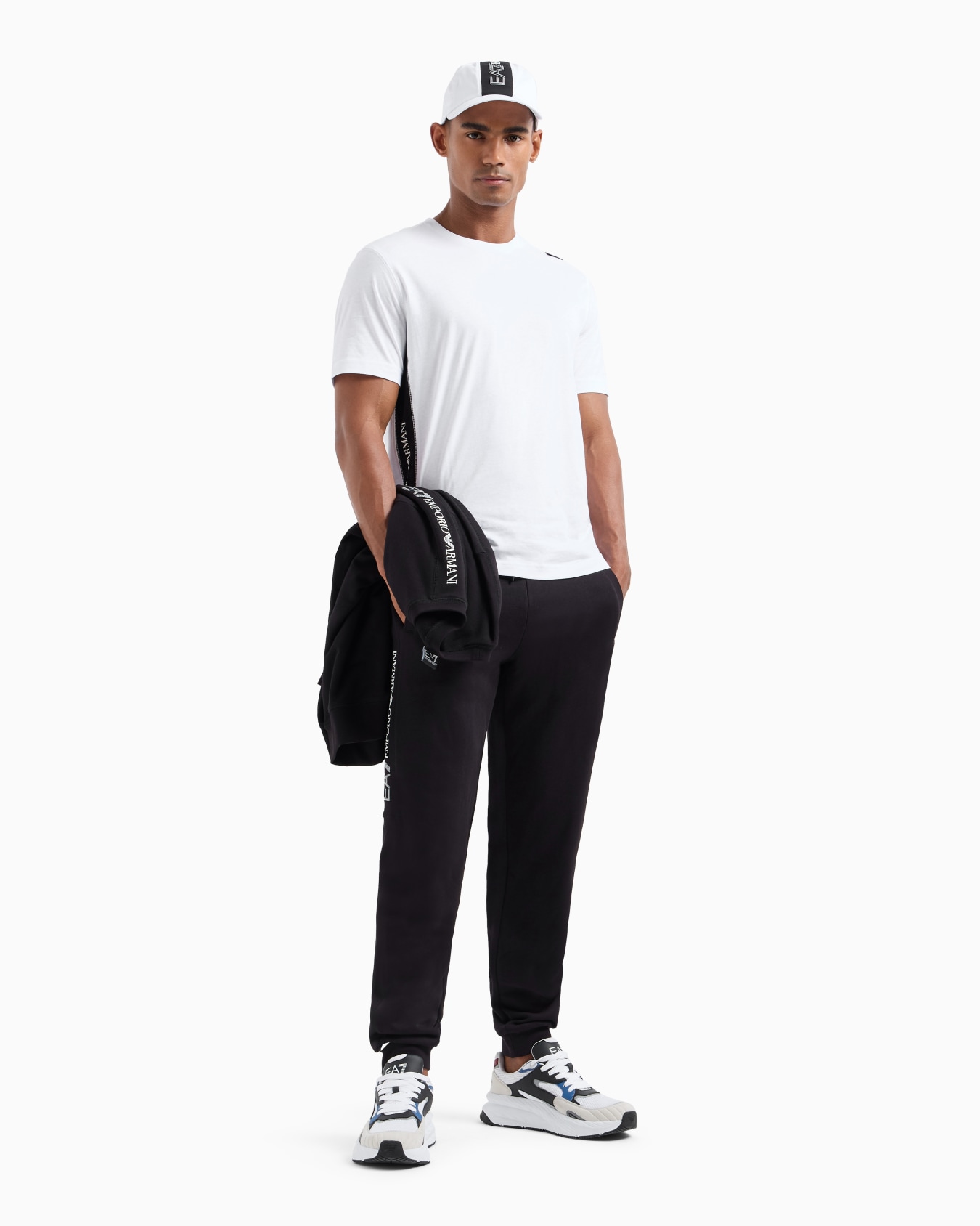 Logo Series cotton crew-neck T-shirt Slide 3