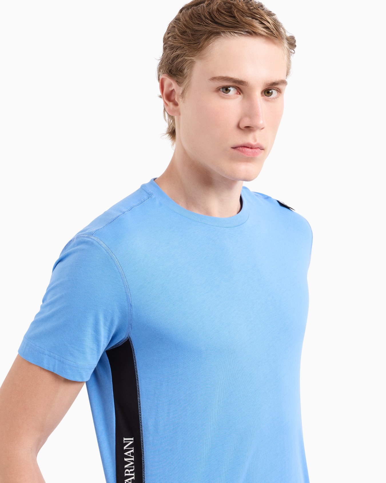 T-shirt girocollo Logo Series in cotone Slide 4