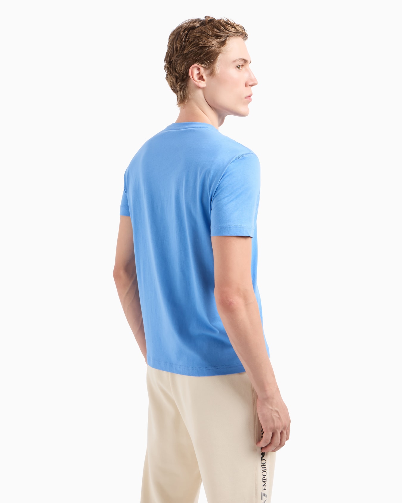 T-shirt girocollo Logo Series in cotone Slide 2