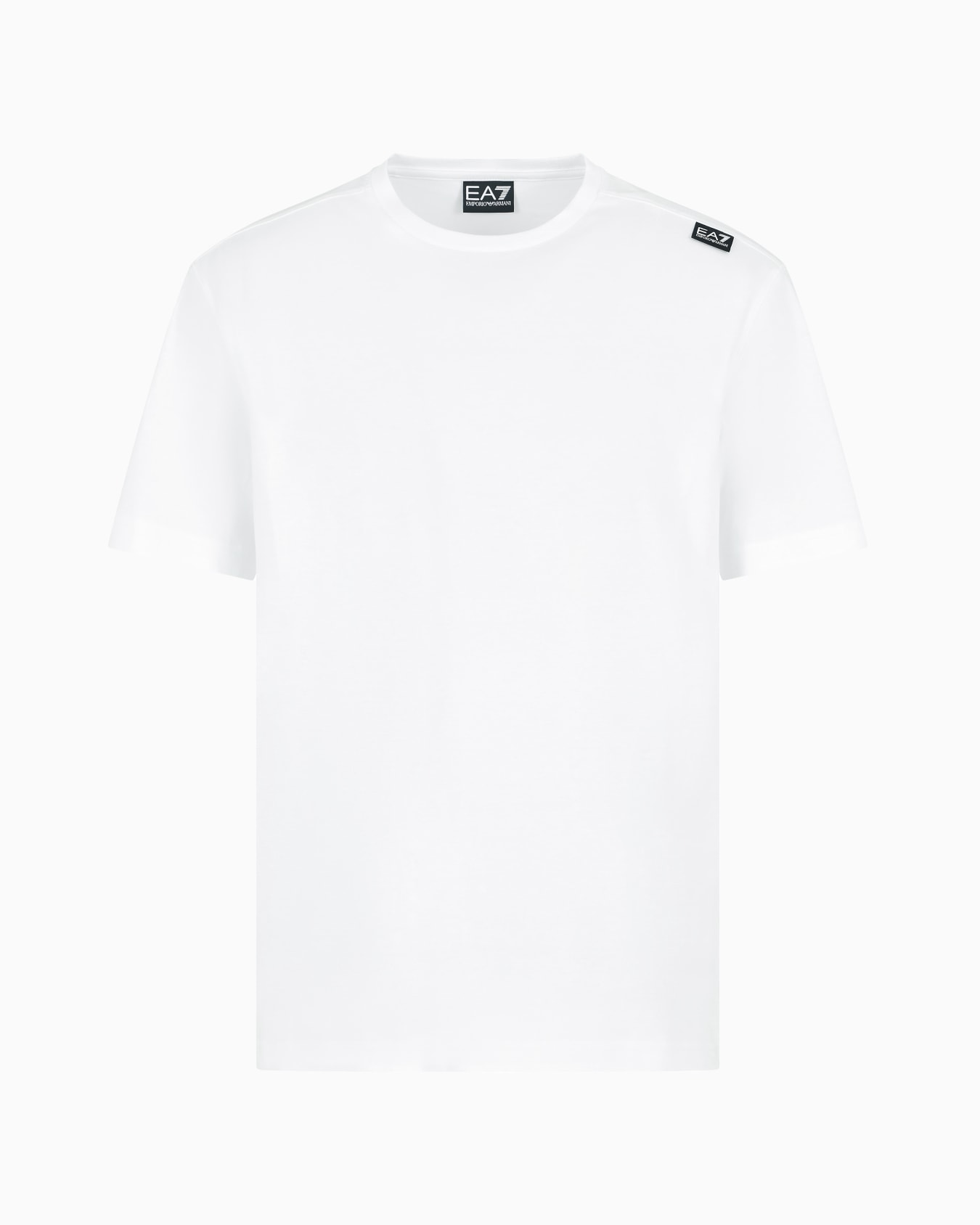 T-shirt ras-du-cou Logo Series en coton Diapositive 0