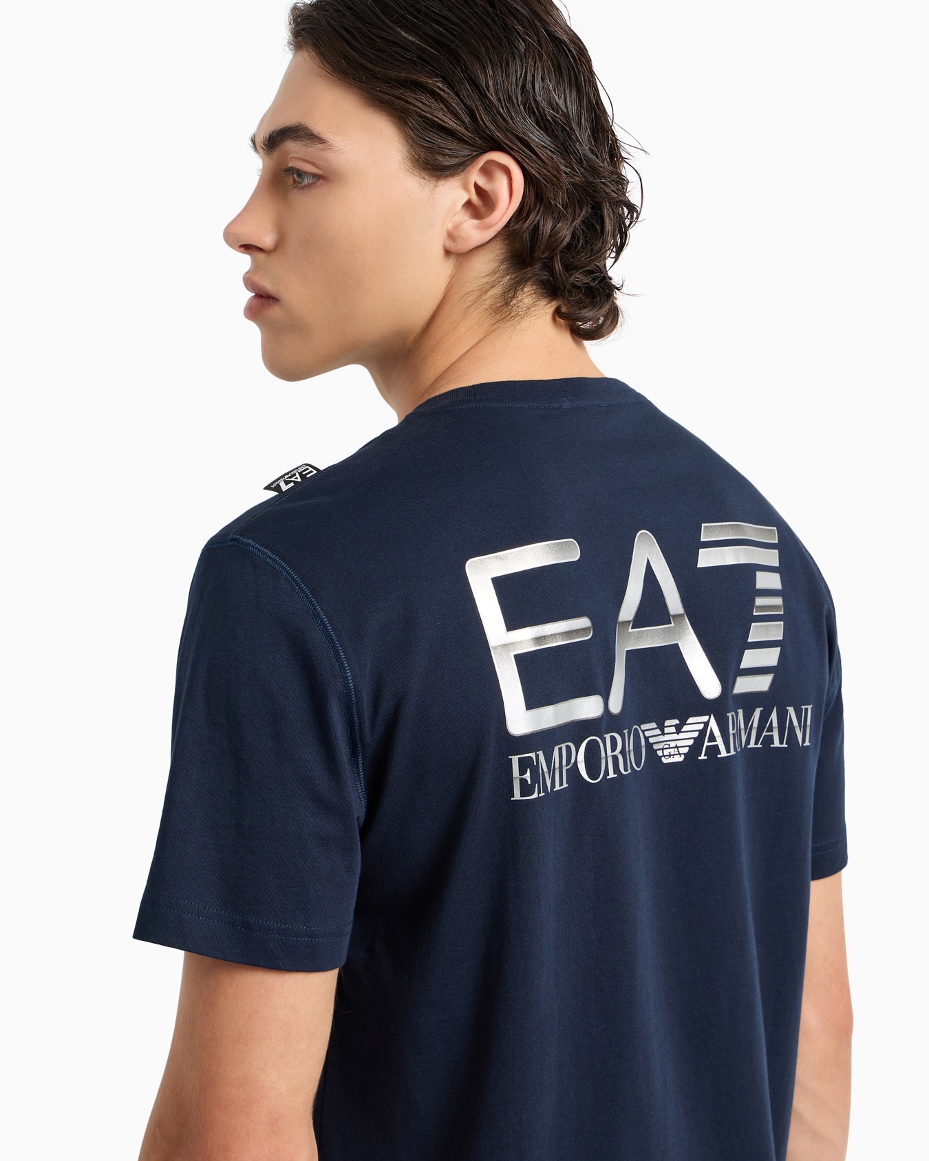 Logo Series cotton crew-neck T-shirt Slide 4