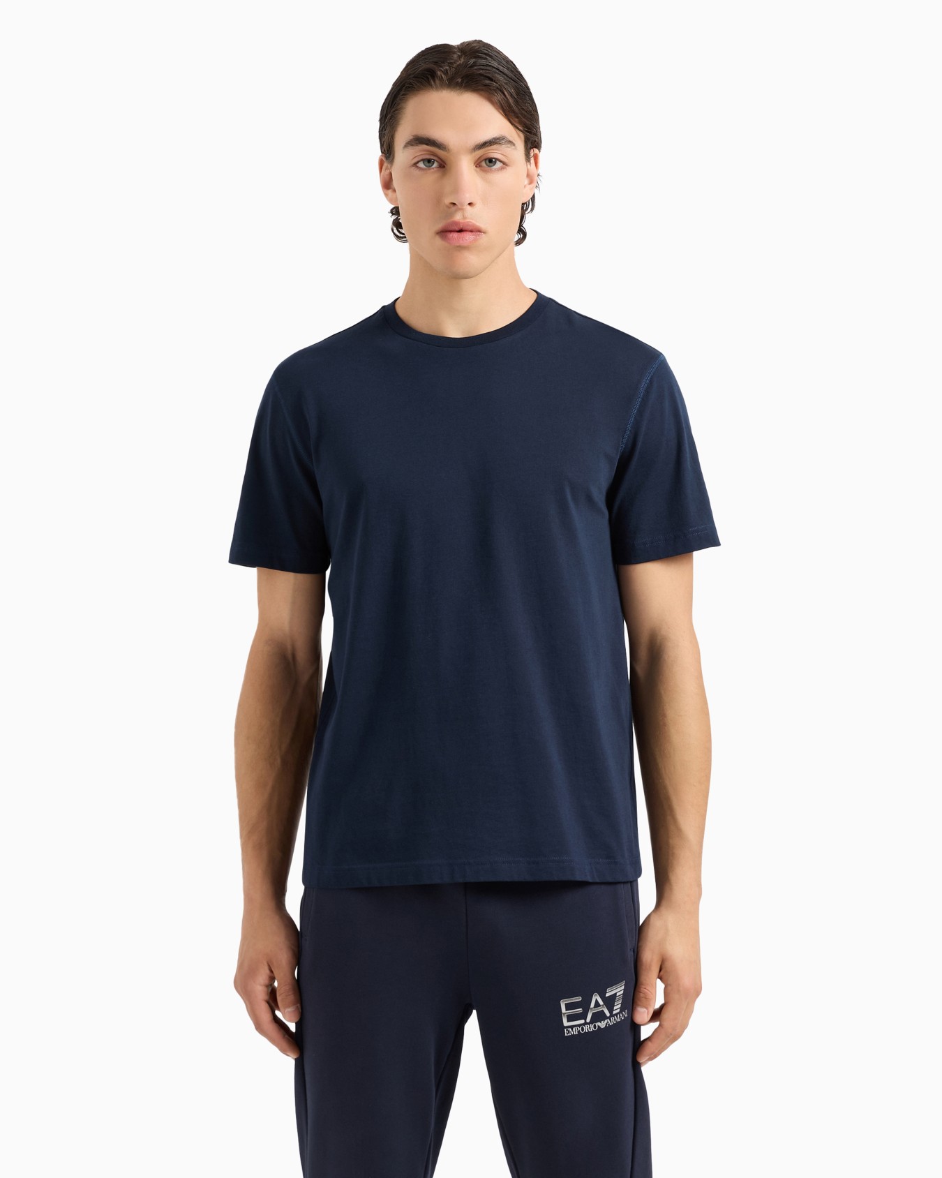 Logo Series cotton crew-neck T-shirt Slide 1